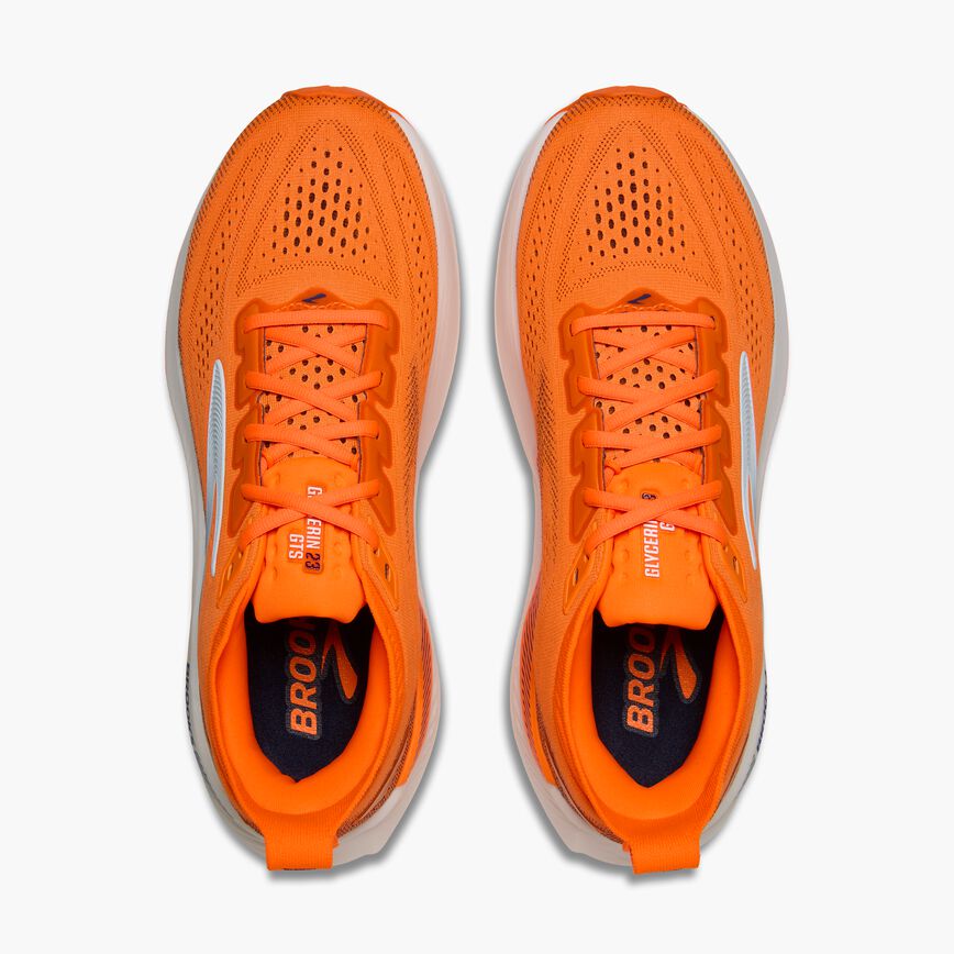 Brooks Glycerin GTS 23 Shocking Orange/Blue/White