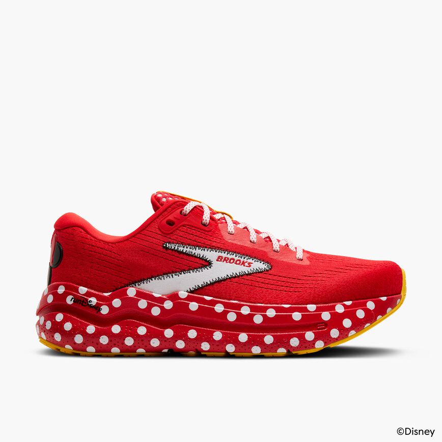 Brooks Ghost Max 2 Minnie Mouse Red/White/Black