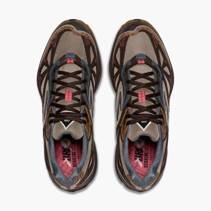 Brooks STAPLE x Cascadia 1 Ginger/Wren/Stormy Weather