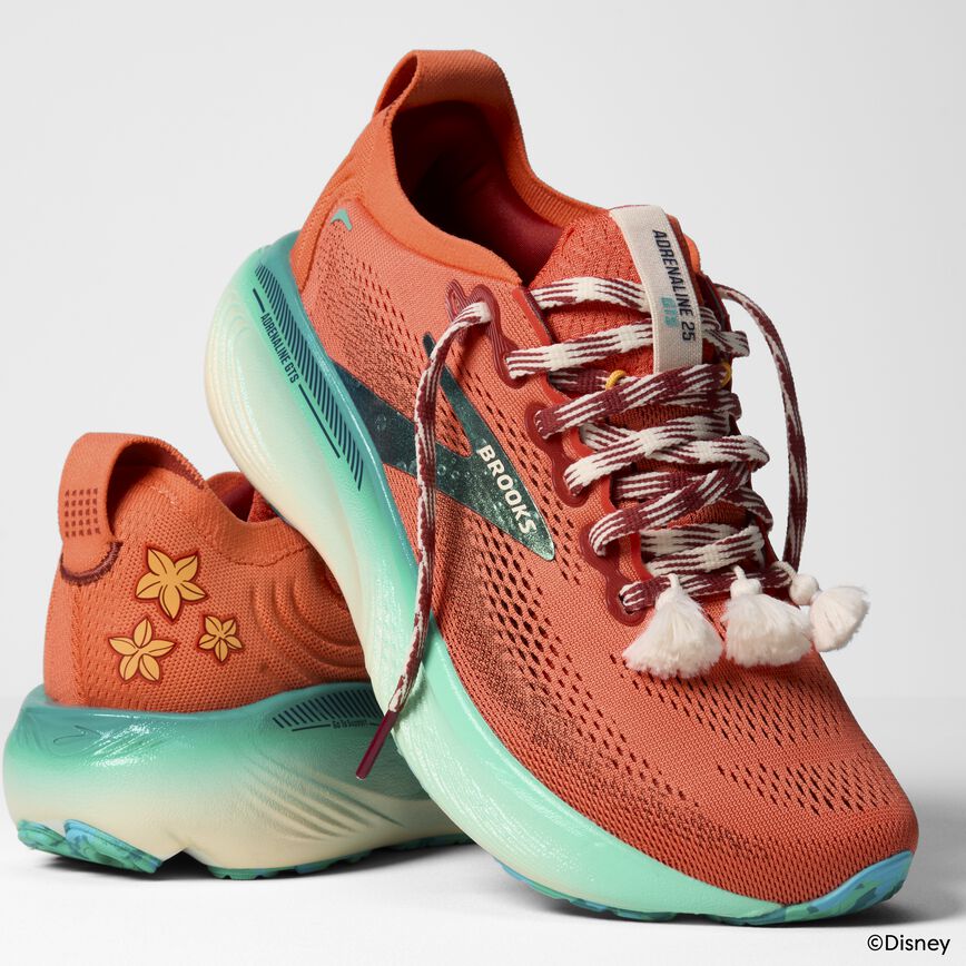 Brooks Adrenaline GTS 25 Moana Orange/Blue/Yellow