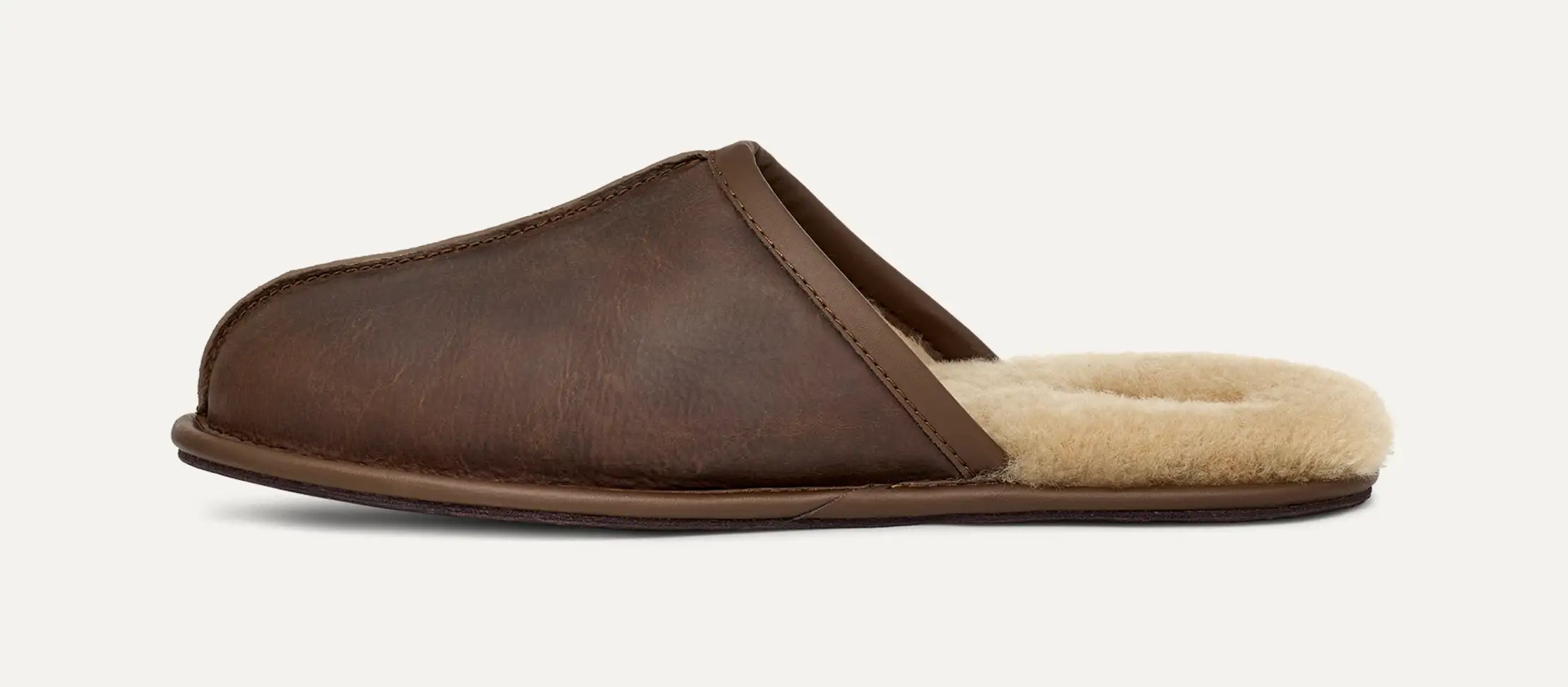 Ugg Scuff Leather Tan
