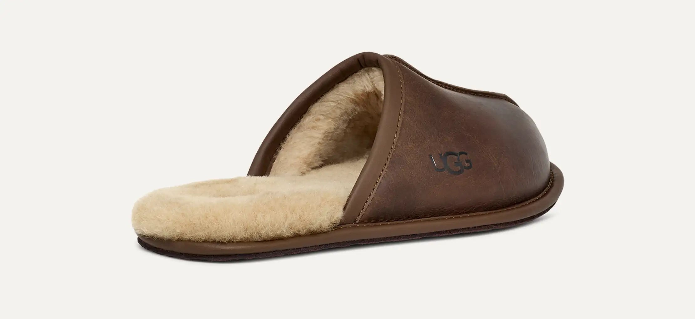 Ugg Scuff Leather Tan
