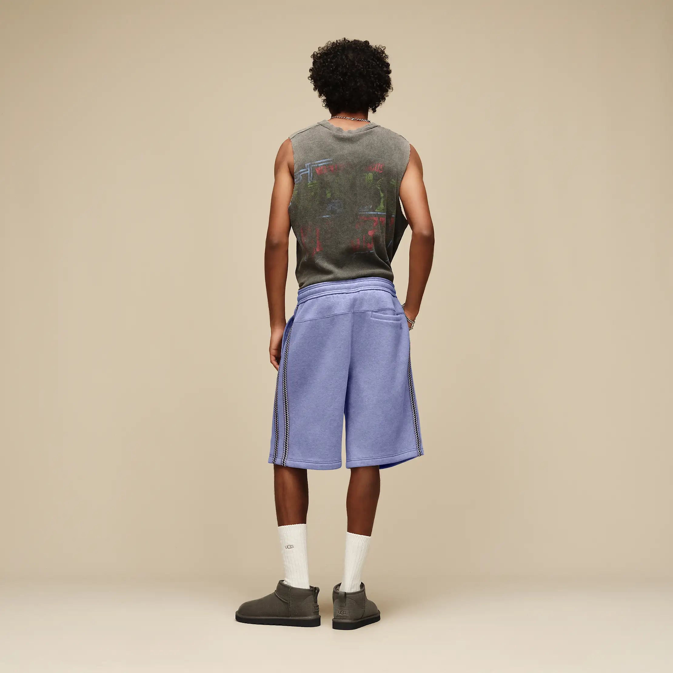 Ugg Trey Rib Knit Crew White