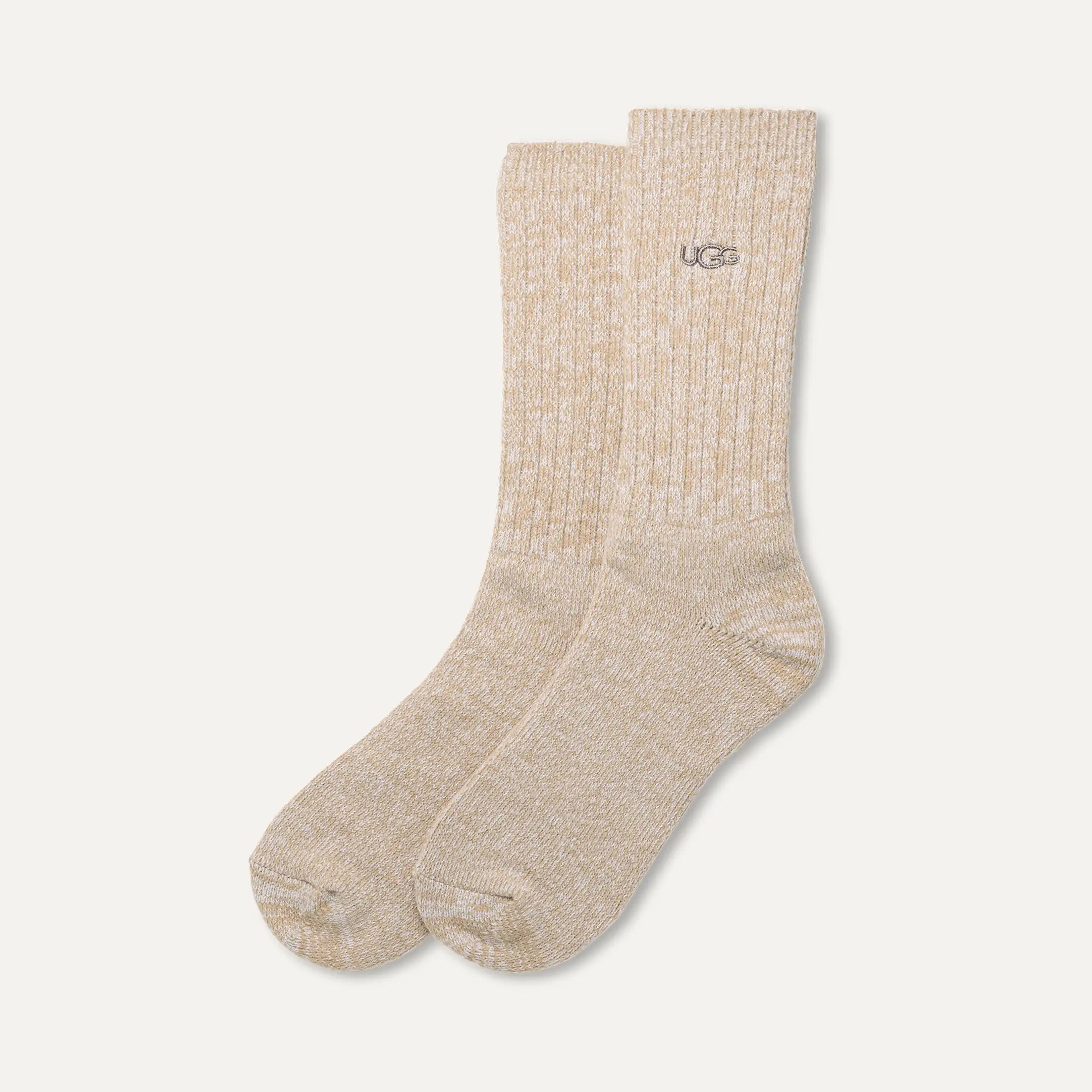 Ugg Trey Rib Knit Crew White Pepper