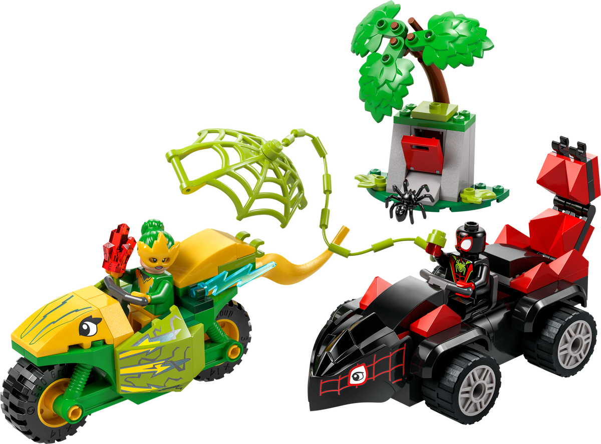 Lego Spin and Electro Dinosaur Vehicle Chase