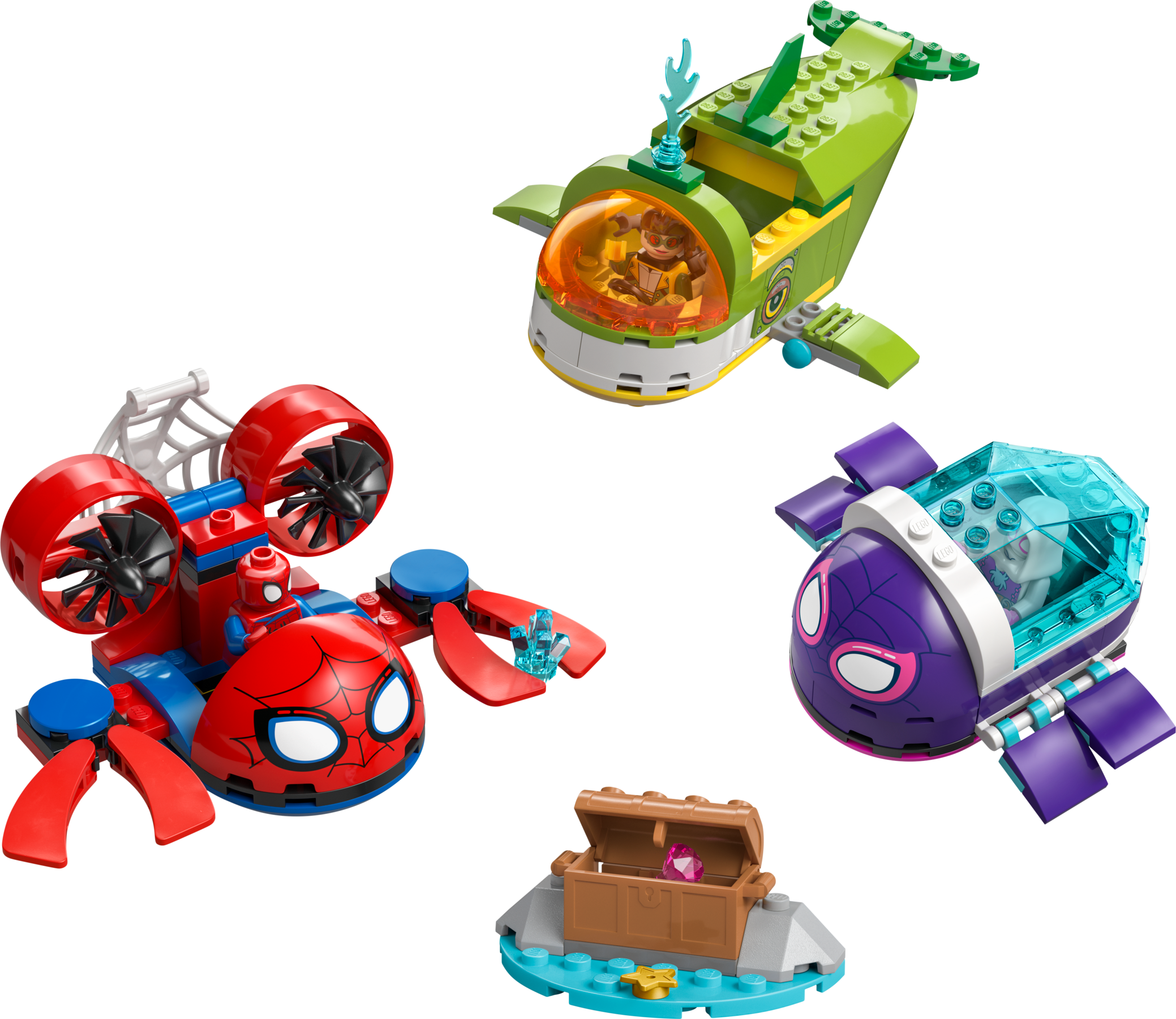 Lego Spidey Underwater Vehicles
