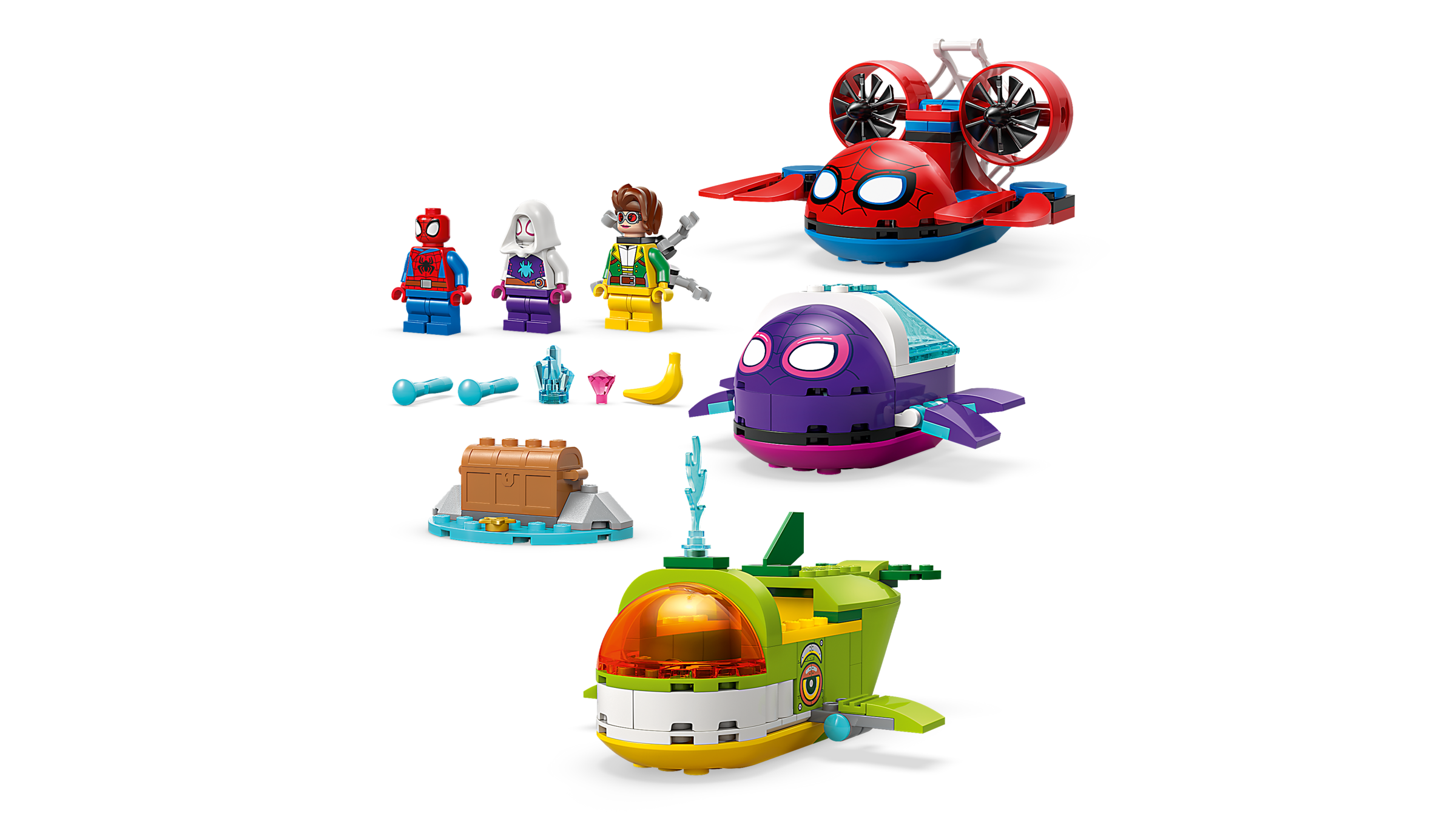 Lego Spidey Underwater Vehicles