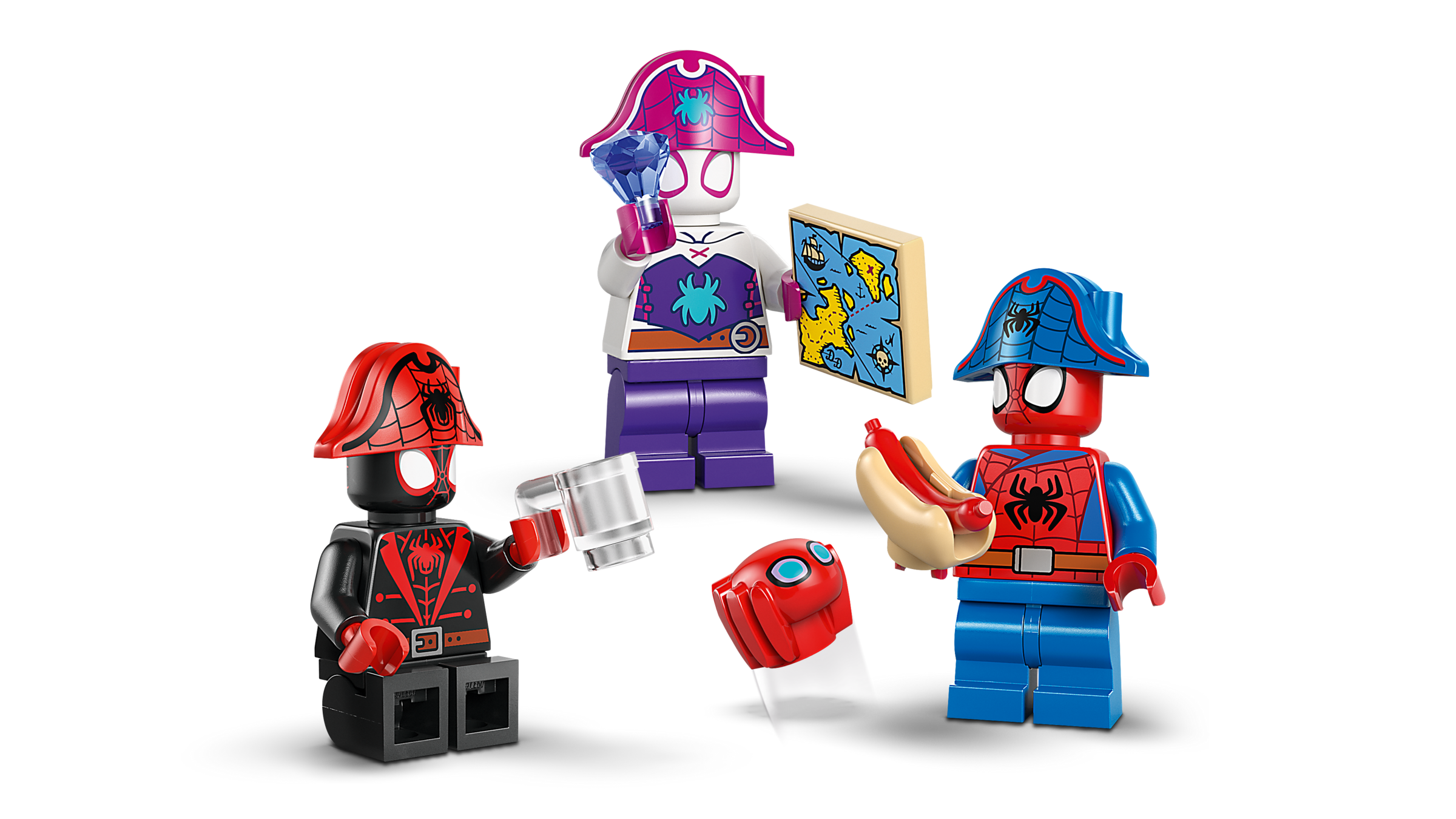 Lego Team Spidey Pirate Ship