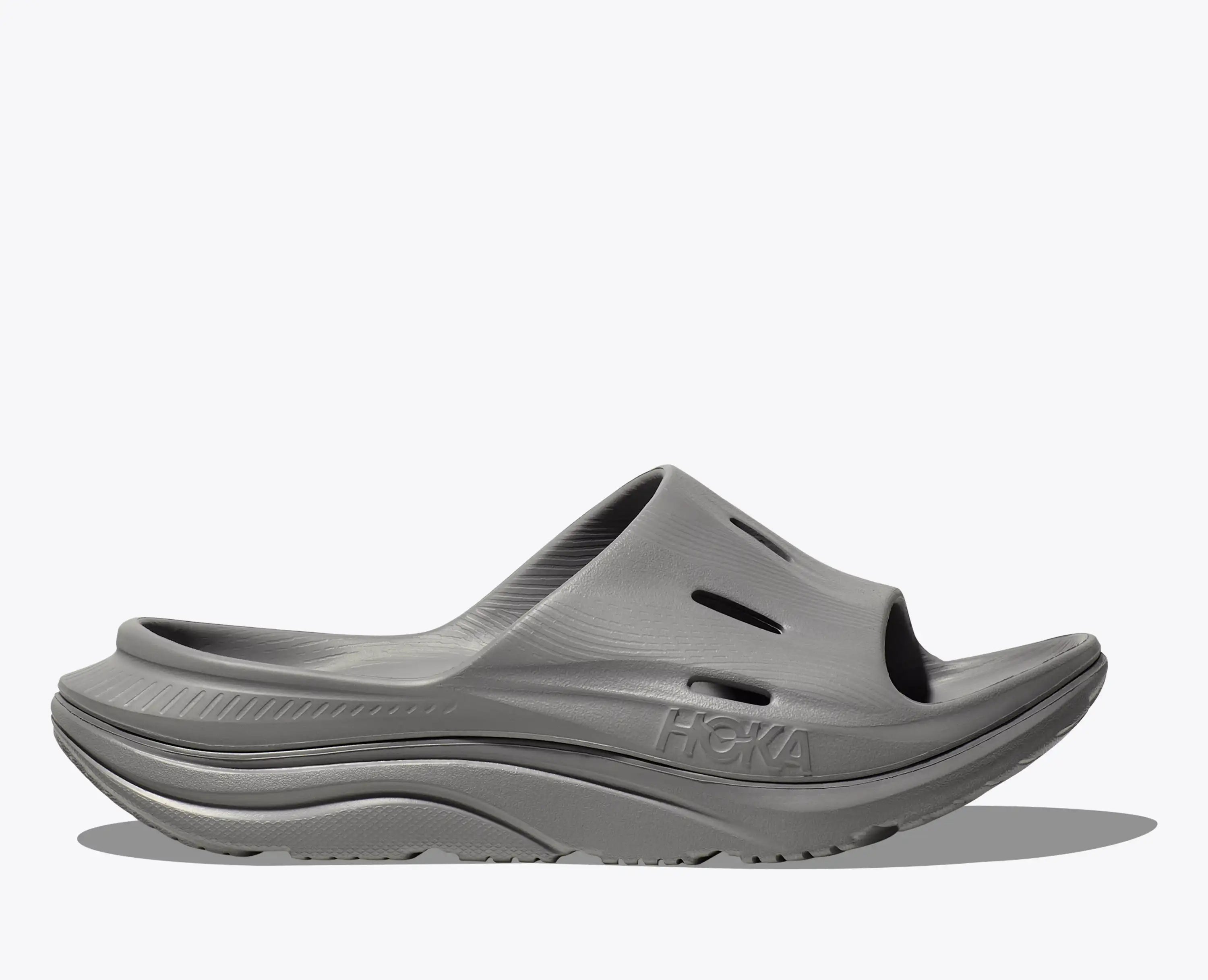 Hoka Ora Recovery Slide 3 Grey Grey