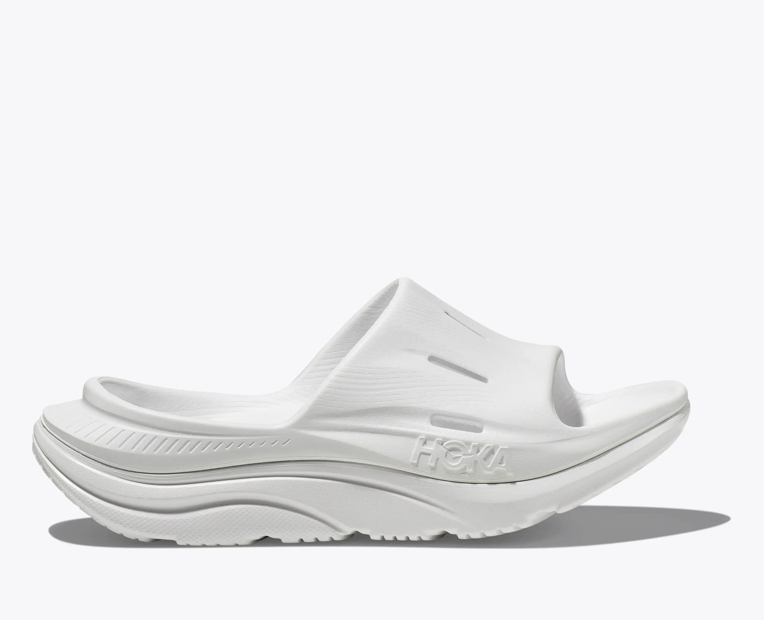 Hoka Ora Recovery Slide 3 White White