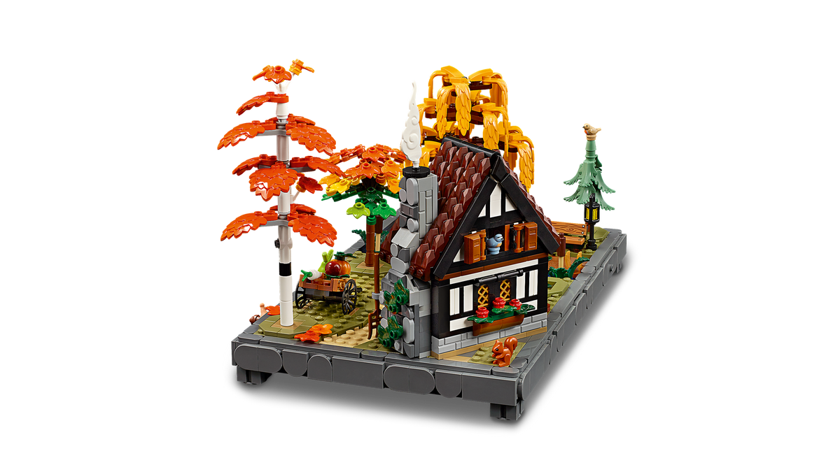 Lego Autumn Cottage Garden