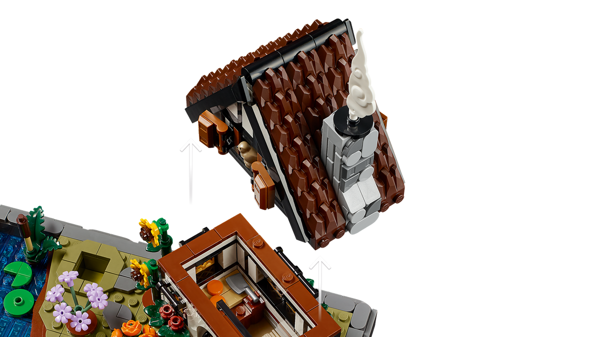 Lego Autumn Cottage Garden