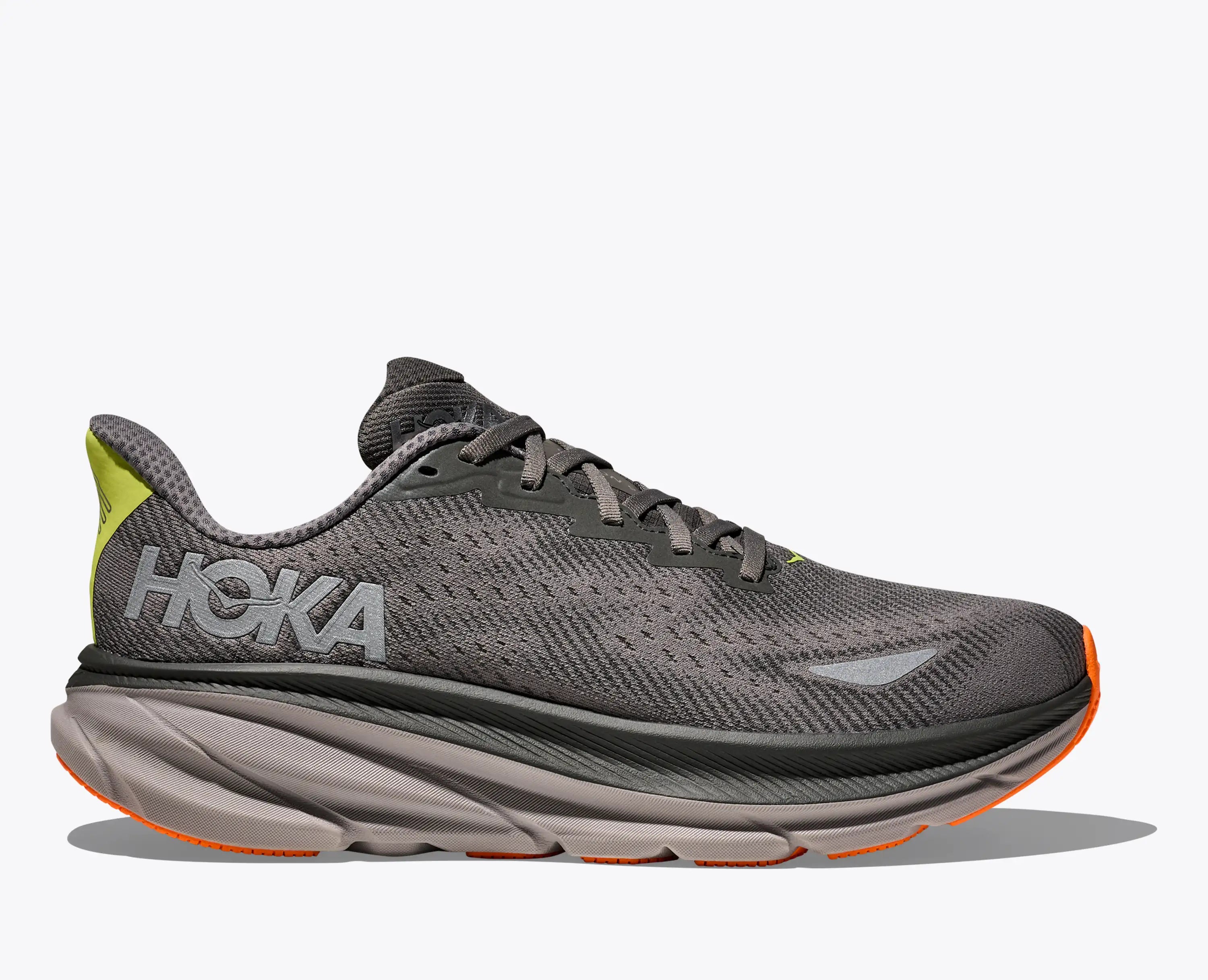 Hoka 'S Clifton 9 Gtx Asphalt Grey Gravel