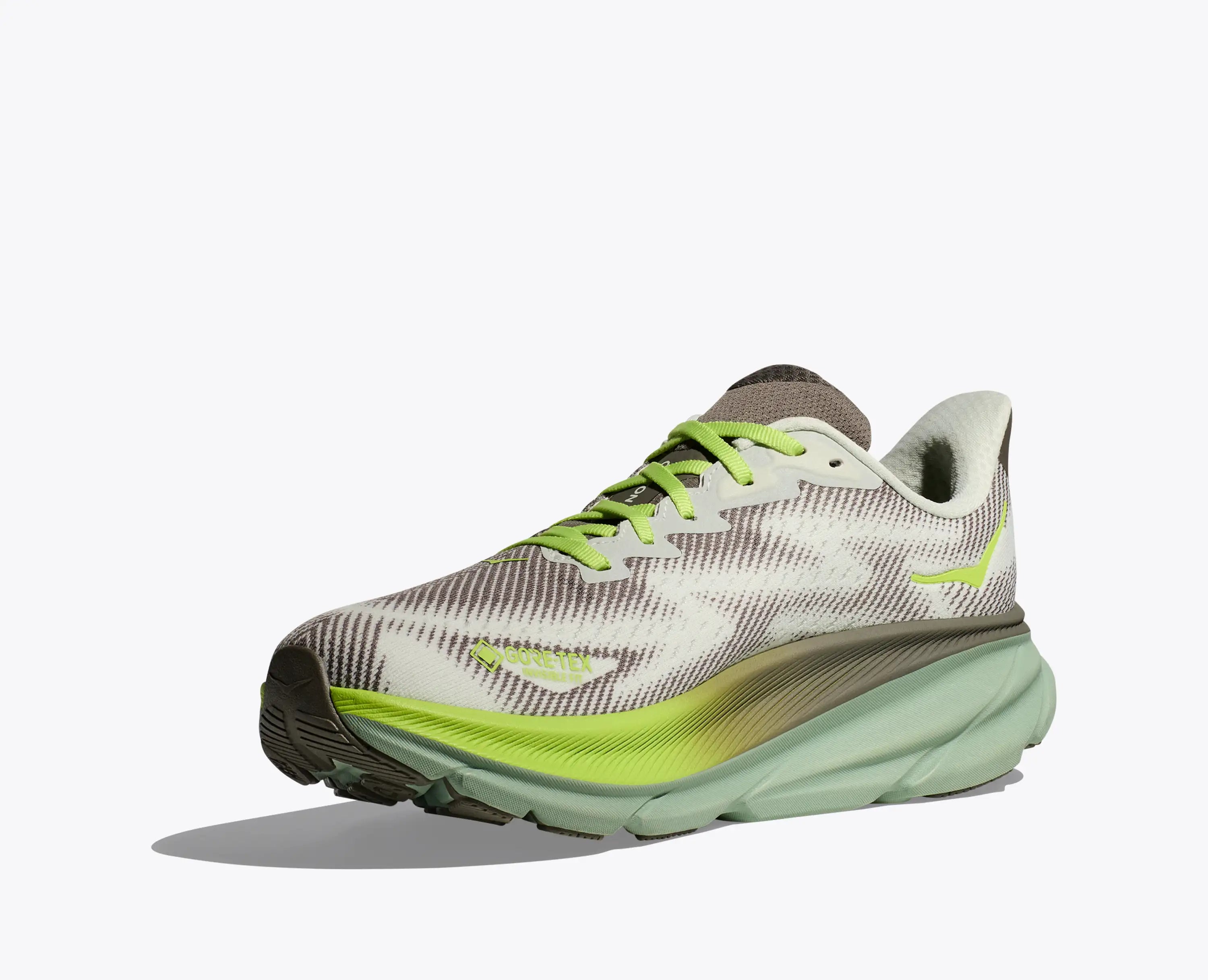 Hoka 'S Clifton 9 Gtx Slate Aloe Vera