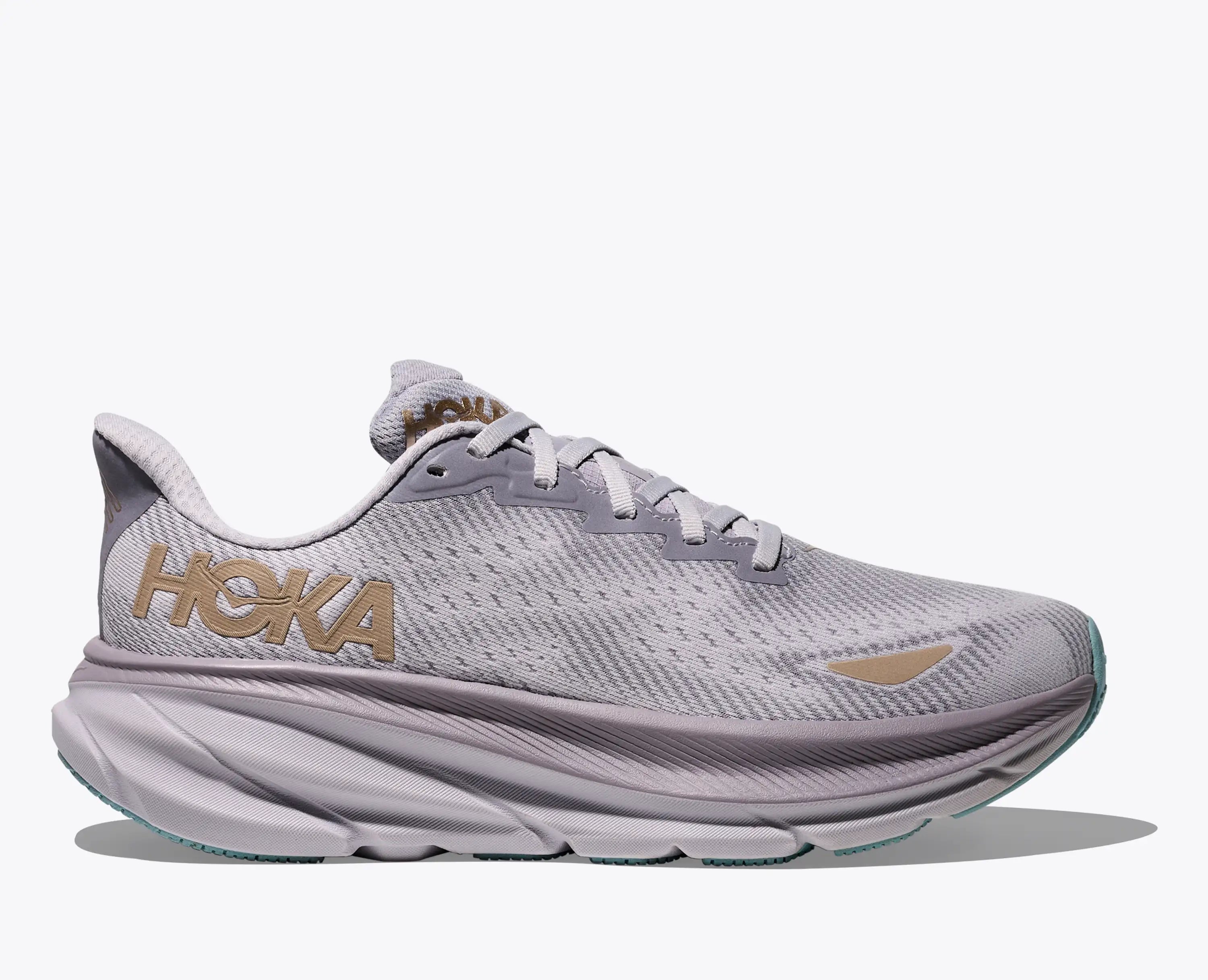 Hoka Women'S Clifton 9 Gtx Foggy Grey Ash Grey