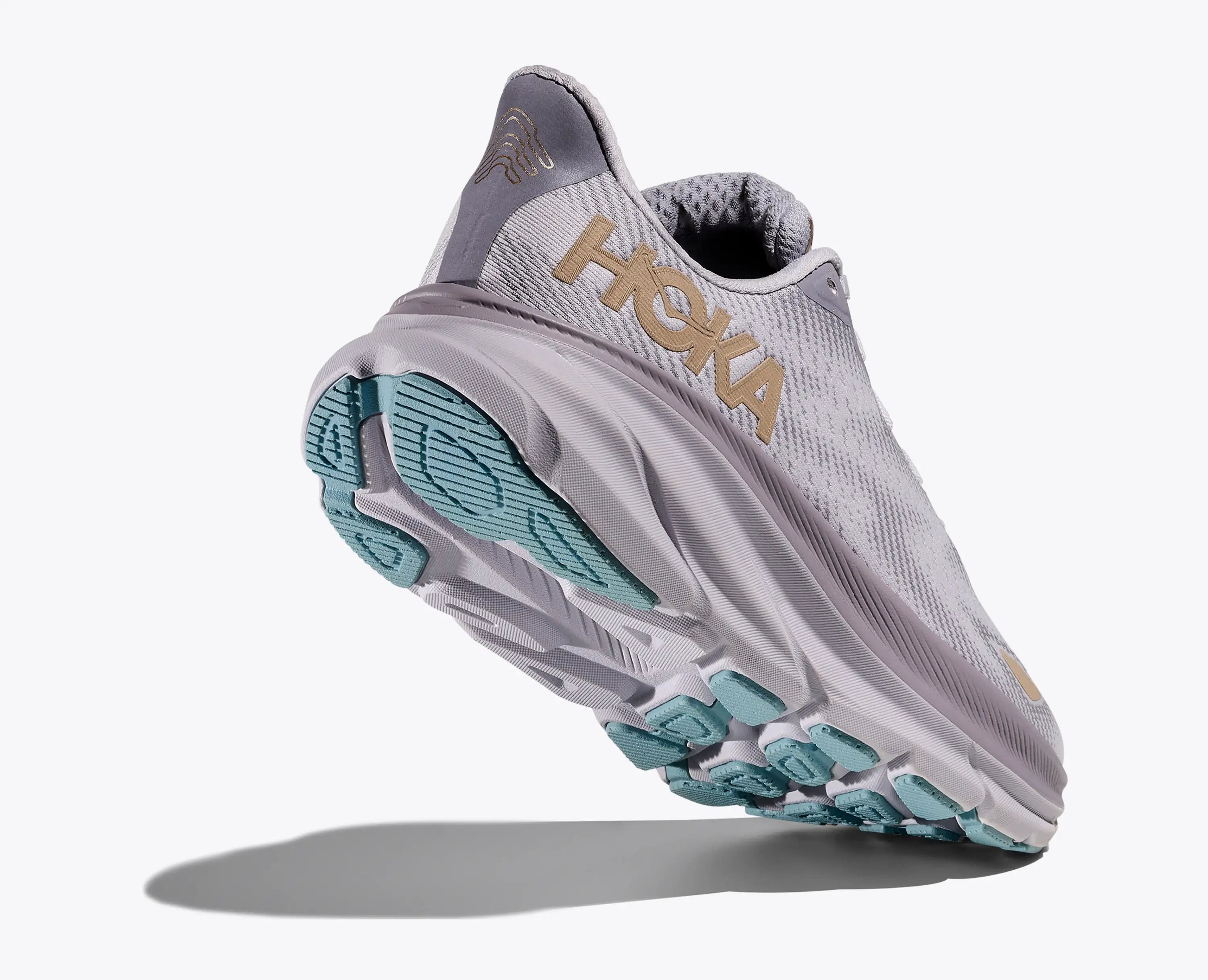 Hoka Women'S Clifton 9 Gtx Foggy Grey Ash Grey