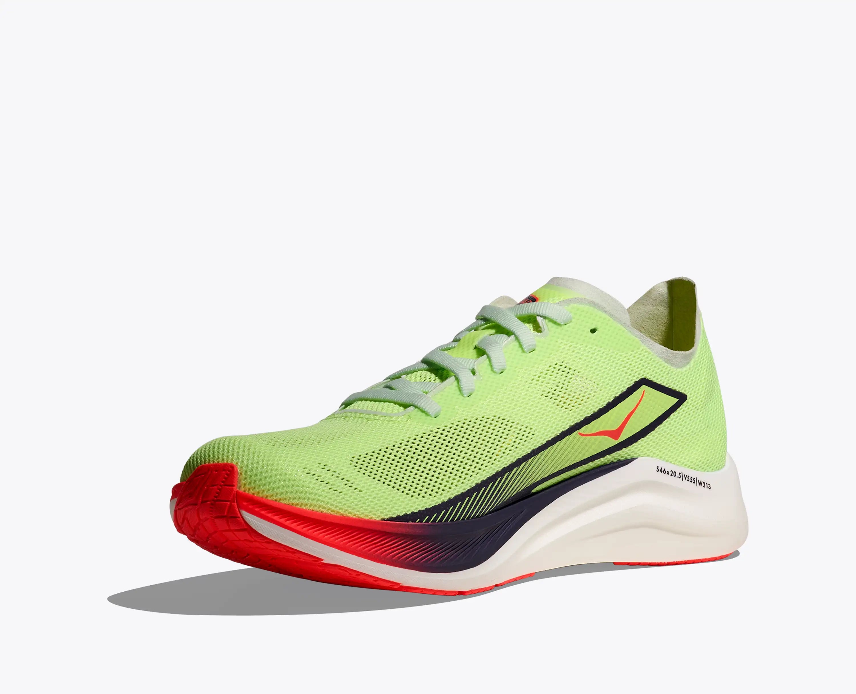 Hoka Cielo Road Neon Yuzu Squid Ink
