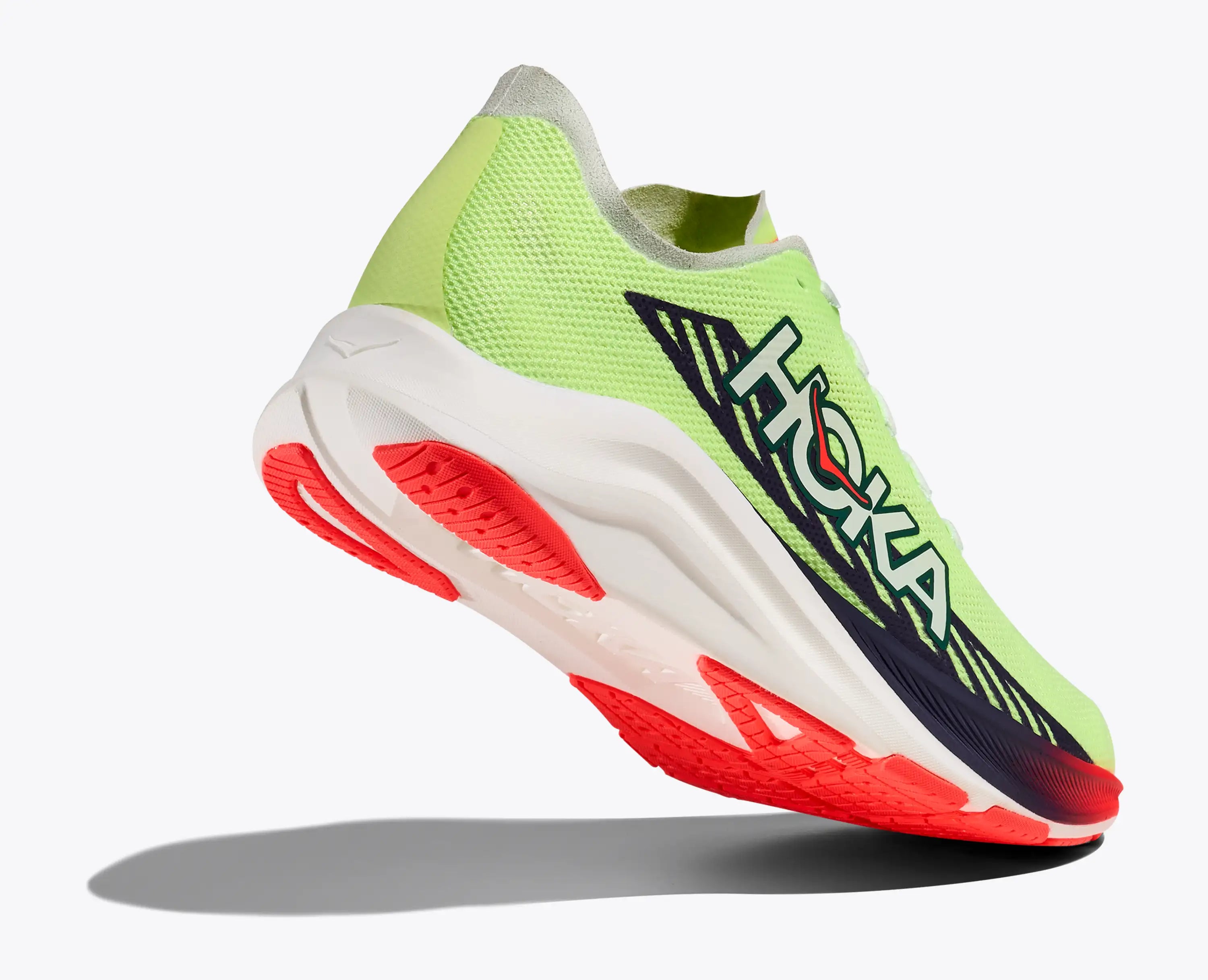 Hoka Cielo Road Neon Yuzu Squid Ink