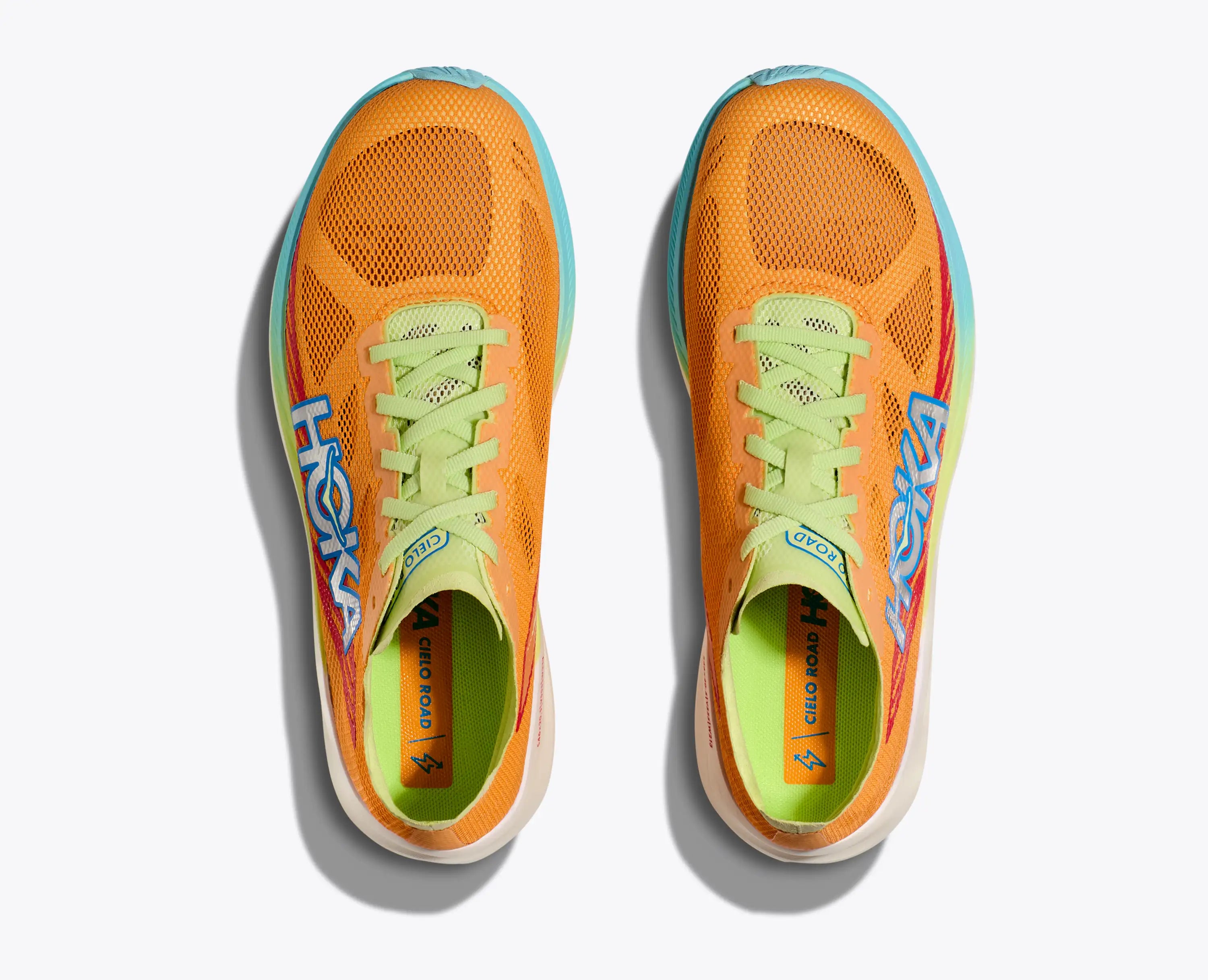Hoka Cielo Road Solar Flare Celery Juice