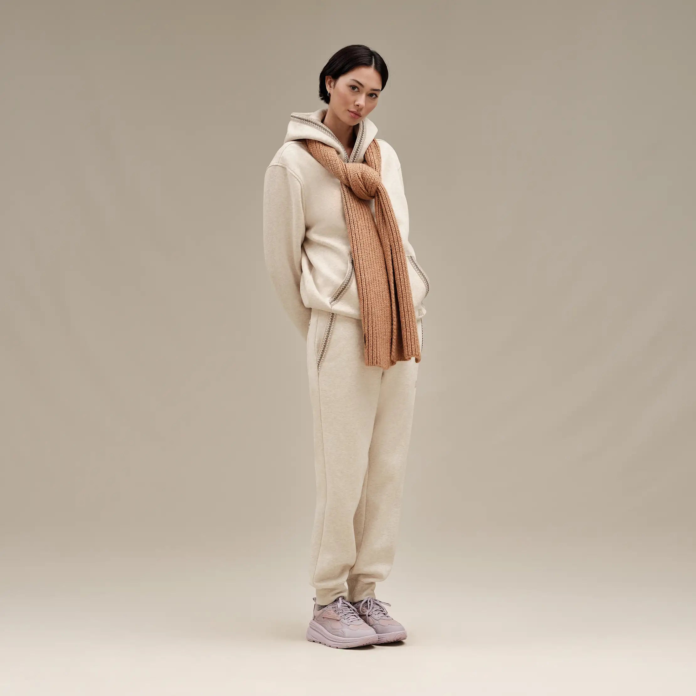 Ugg Tasman Hoodie Caribou Heather