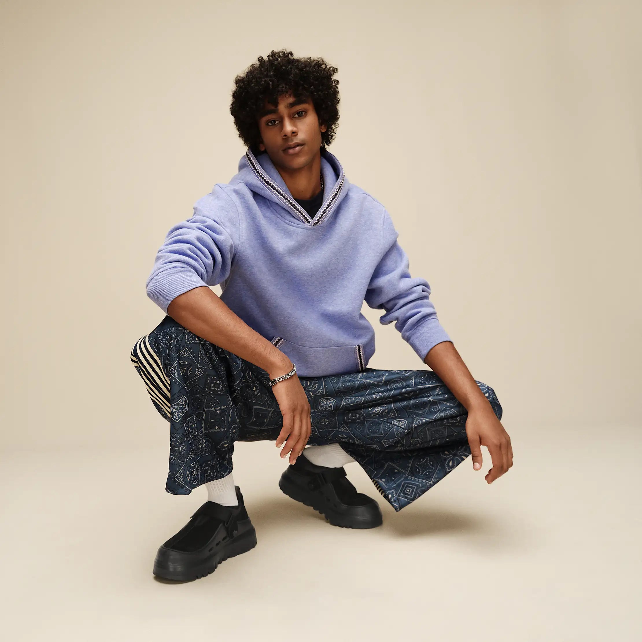 Ugg Tasman Hoodie Dusted Iris Heather