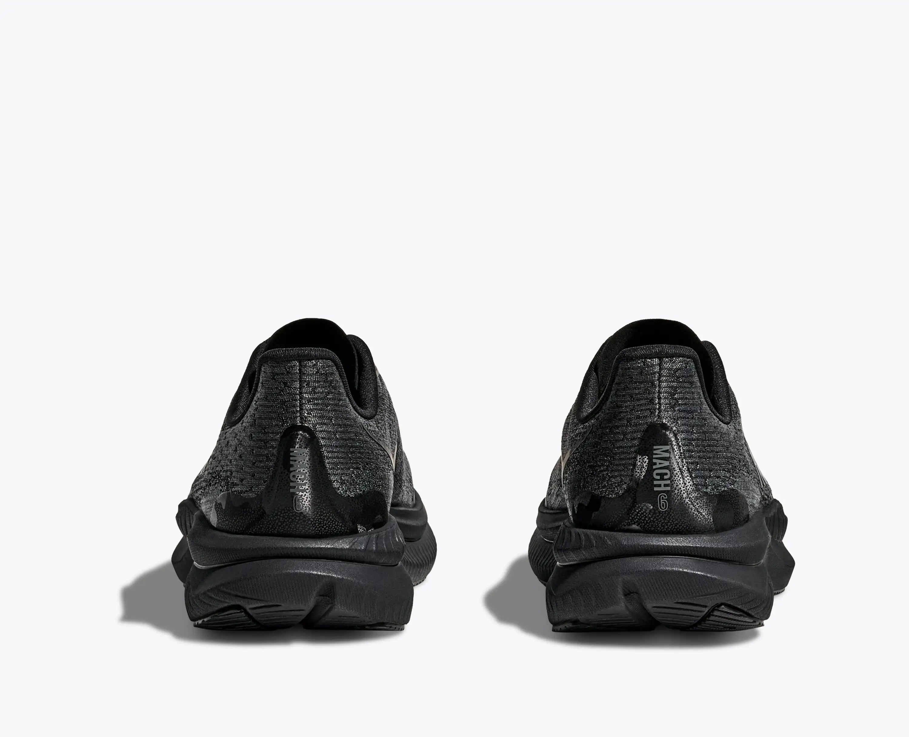 Hoka Big Kids Mach 6 Black Black