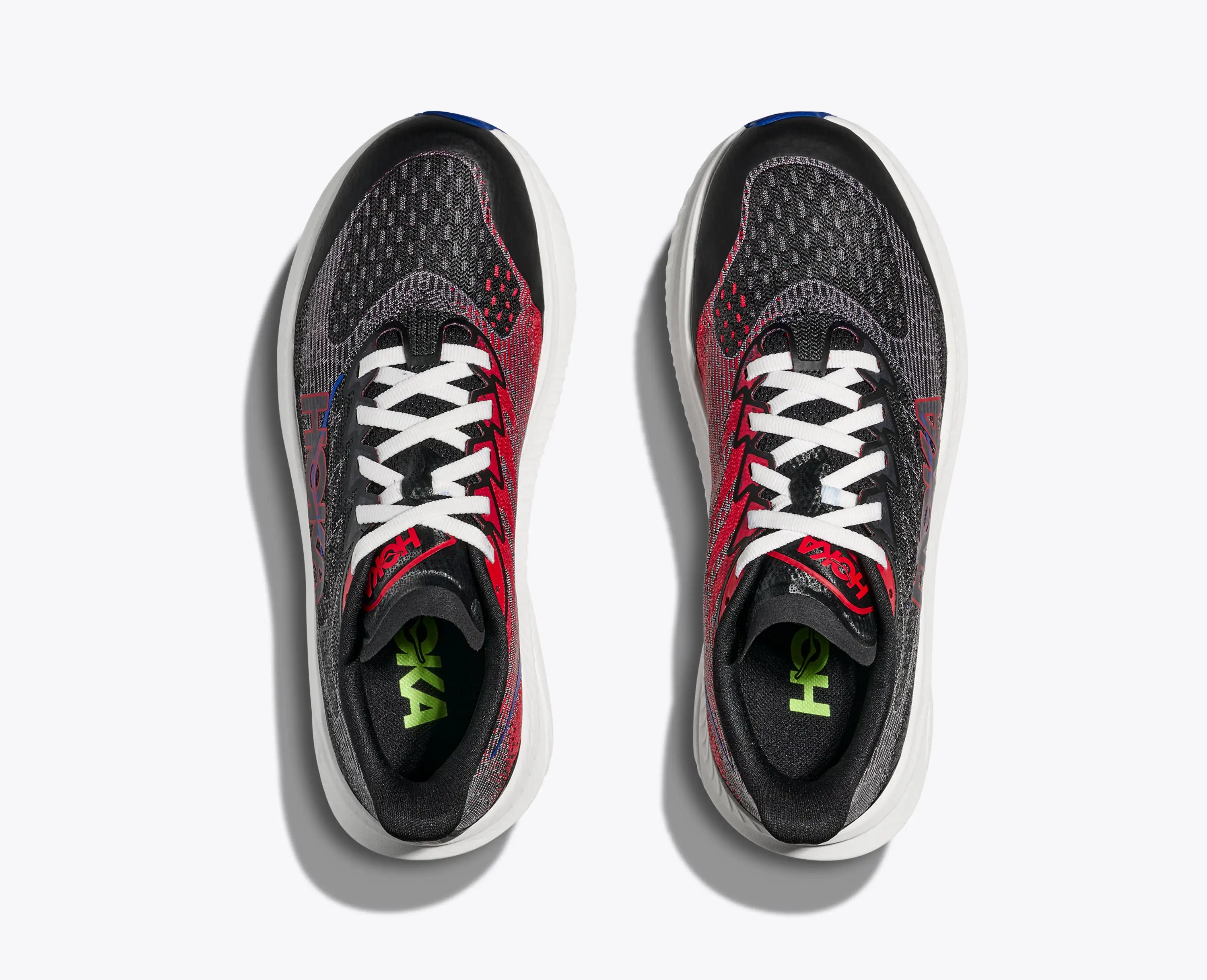 Hoka Big Kids Mach 6 Black Vermillion