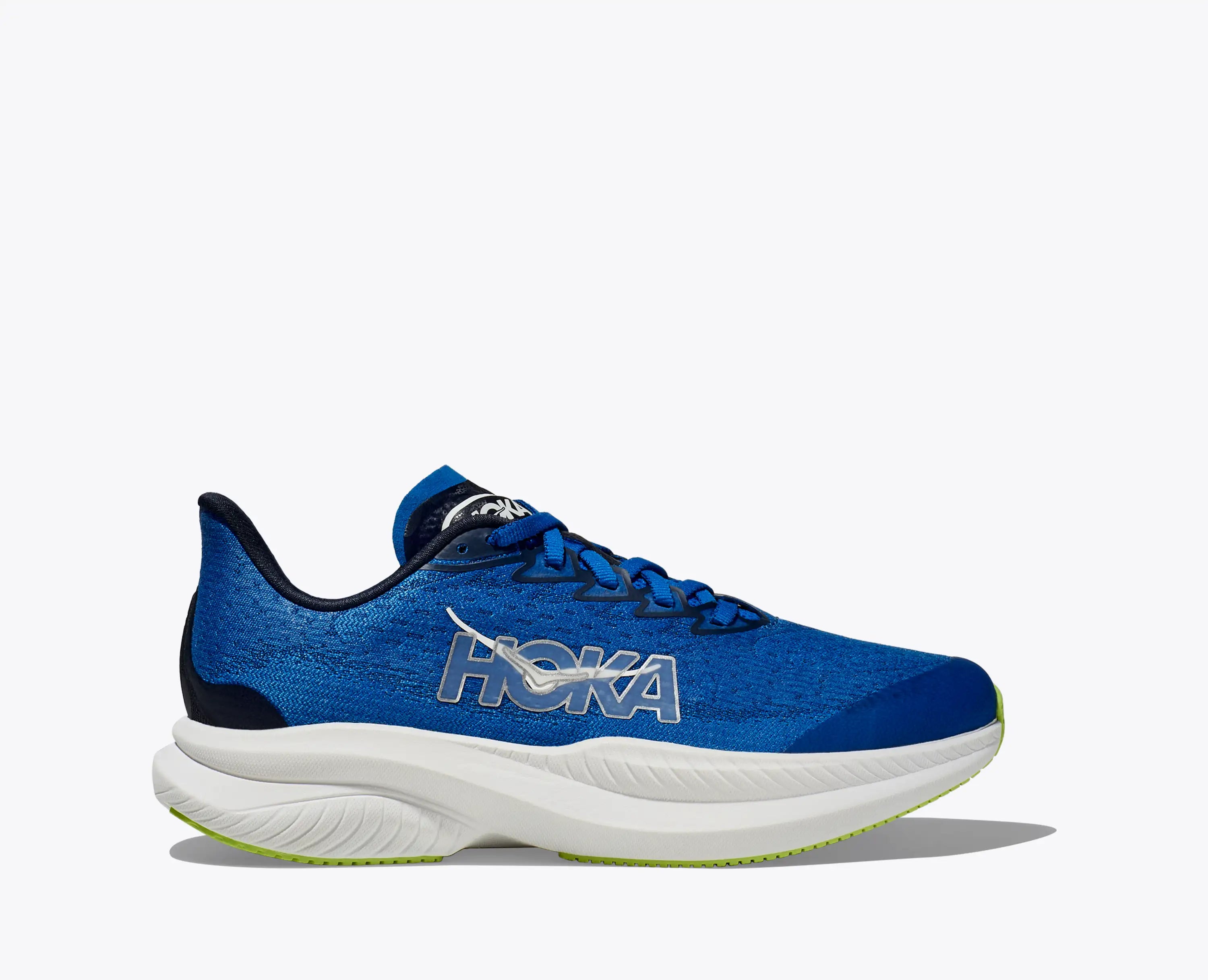 Hoka Big Kids Mach 6 Electric Cobalt Varsity Navy