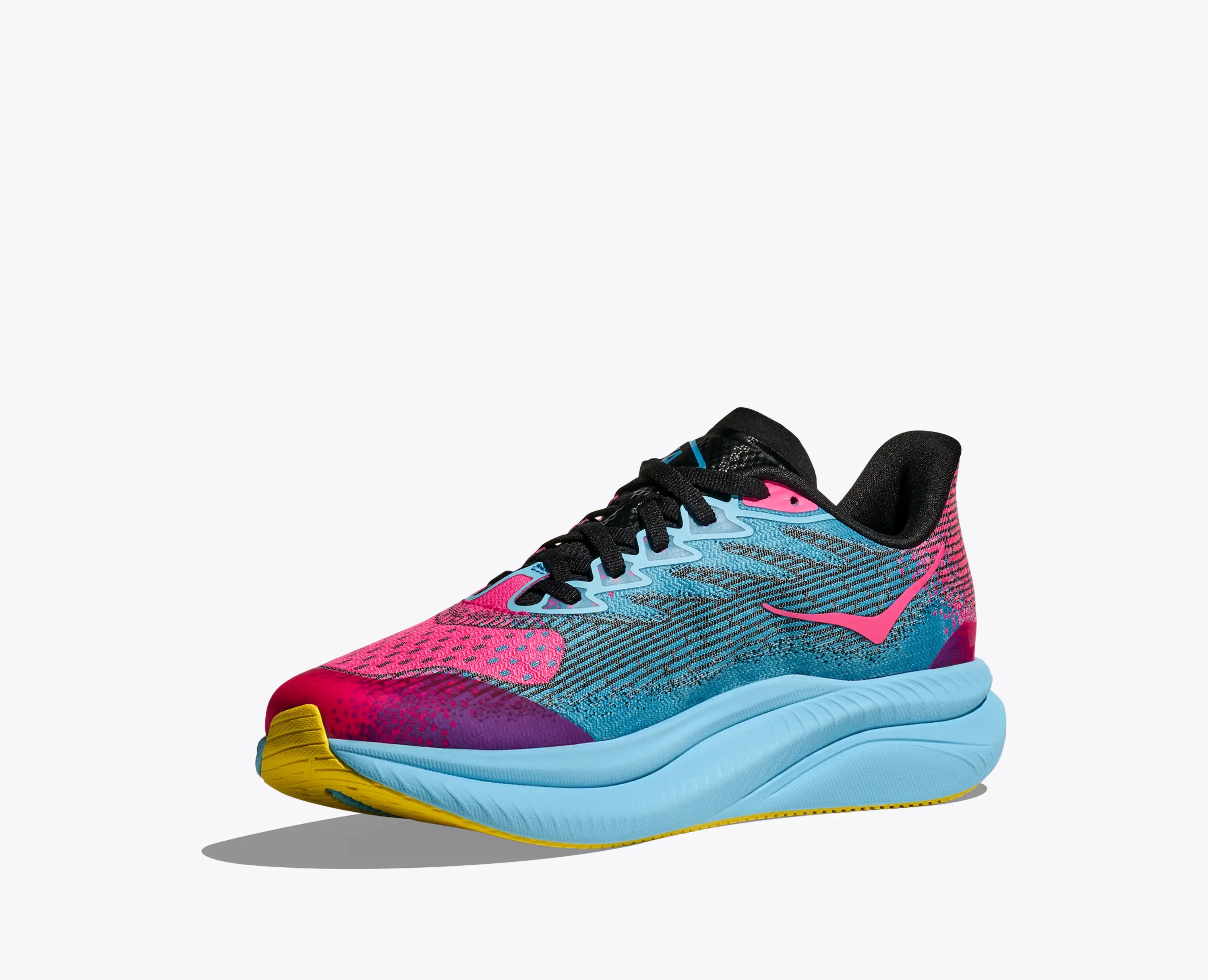 Hoka Big Kids Mach 6 Neon Dragonfruit Waterpark
