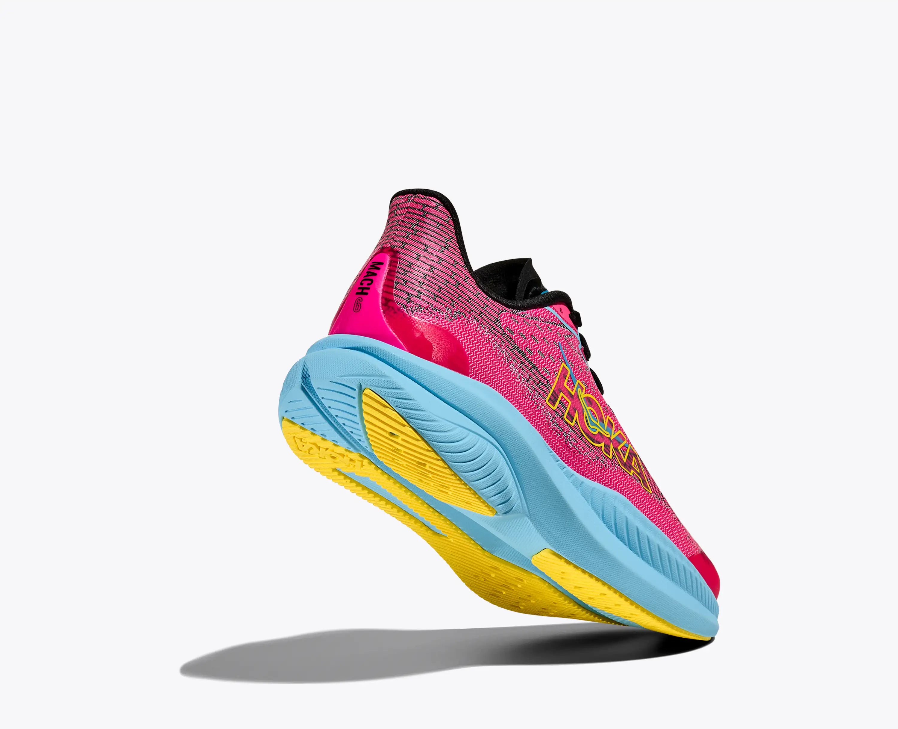 Hoka Big Kids Mach 6 Neon Dragonfruit Waterpark