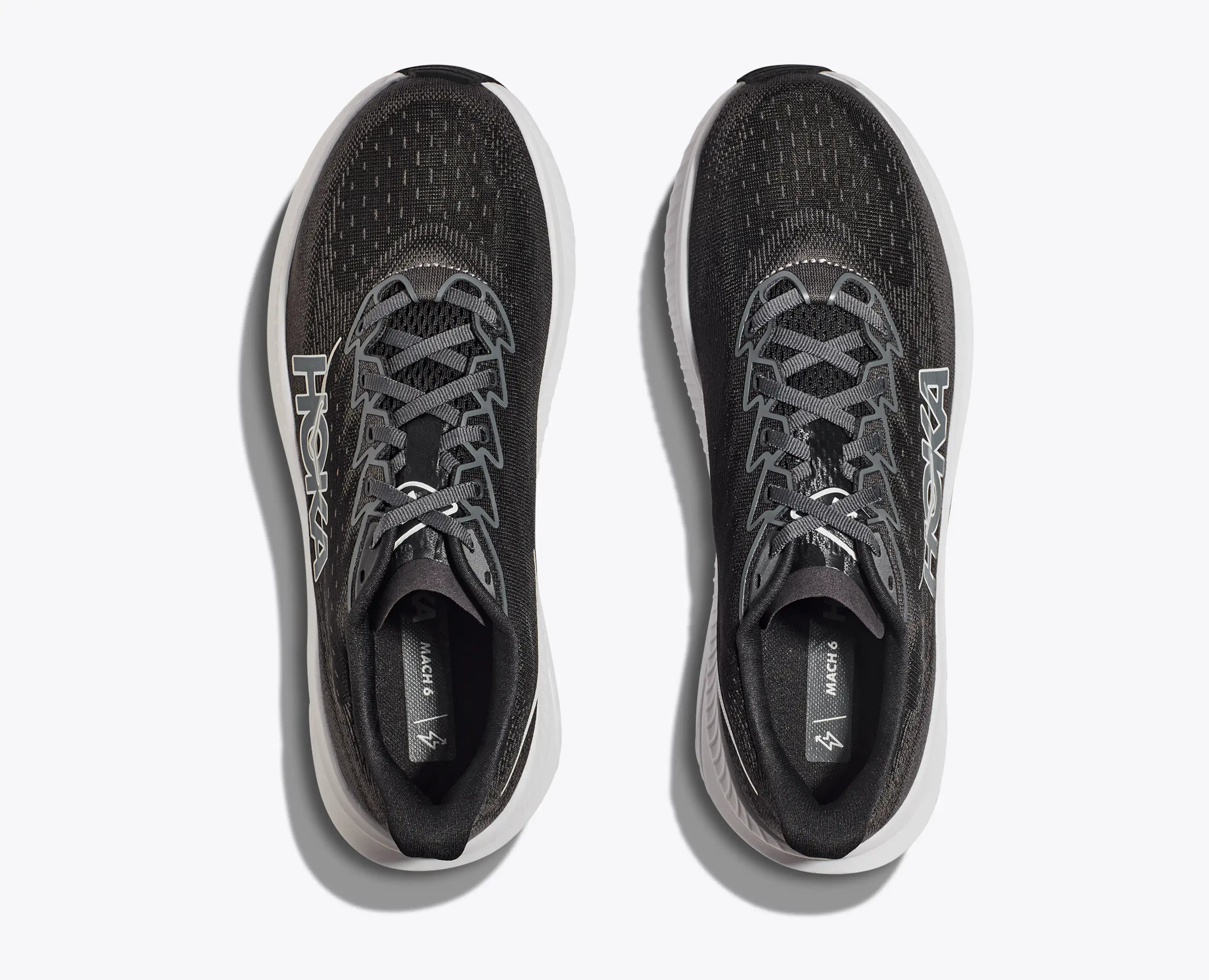 Hoka 'S Mach 6 Black White
