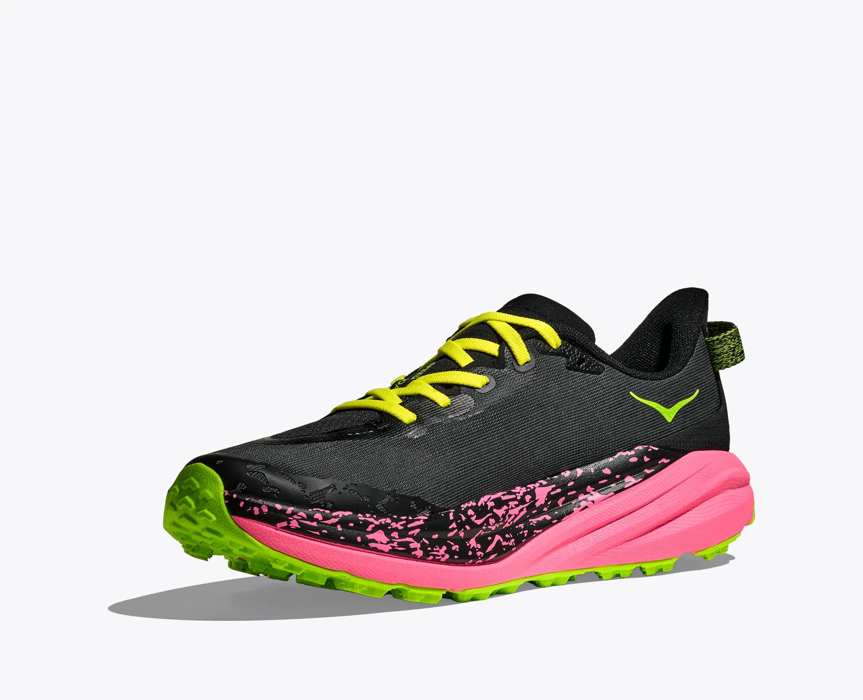 Hoka 'S Speedgoat 6 Black Neon Rose