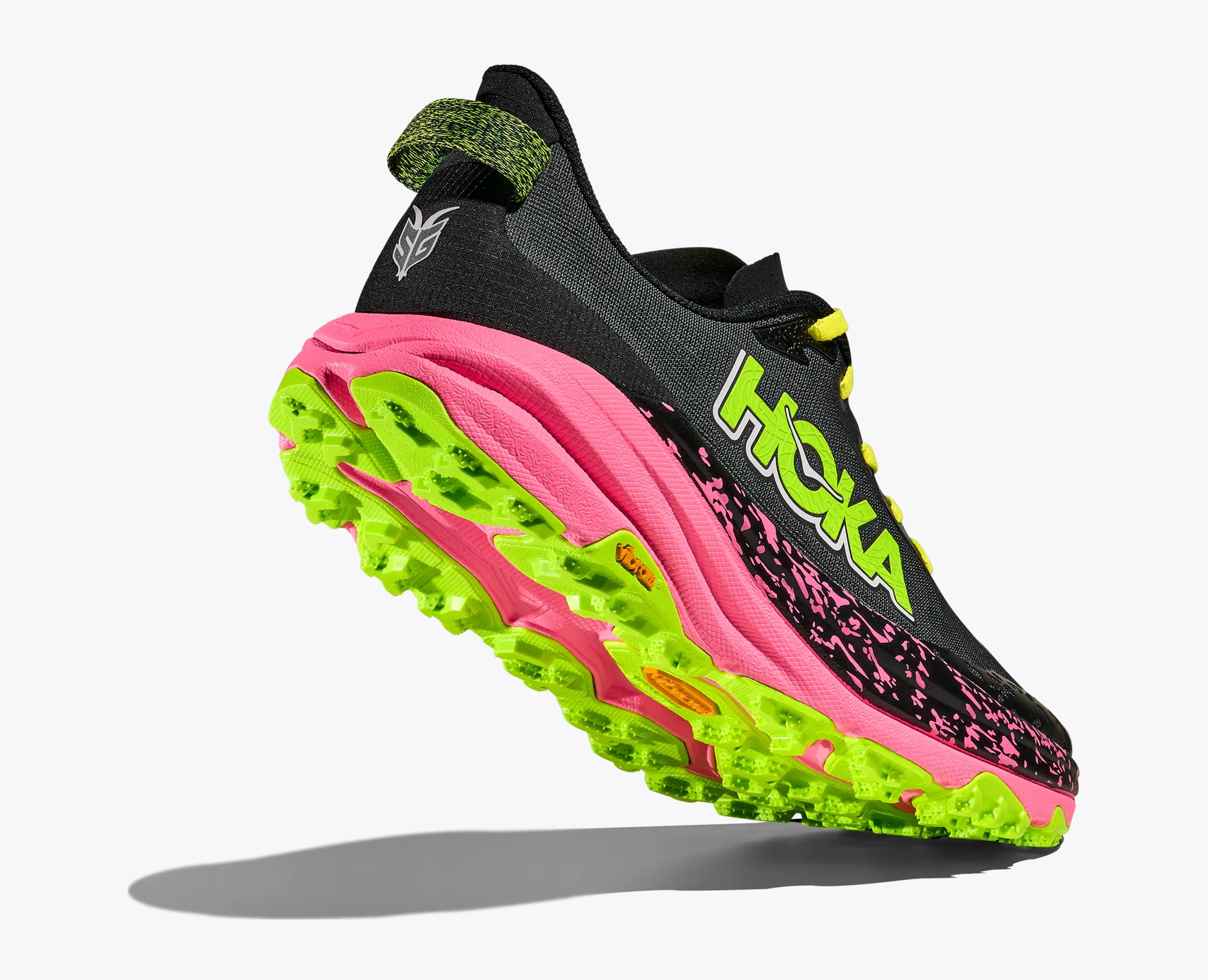 Hoka 'S Speedgoat 6 Black Neon Rose