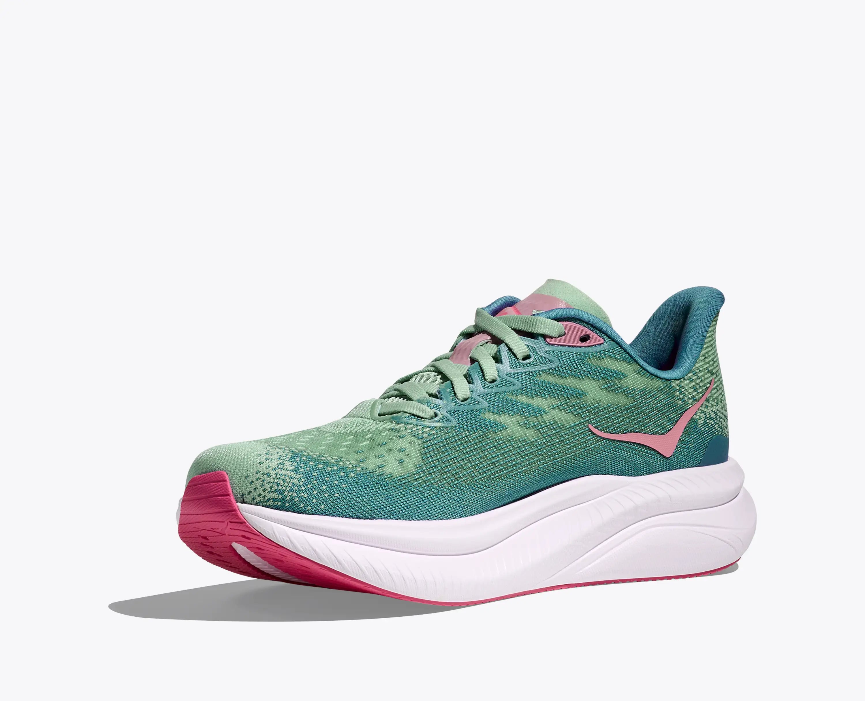 Hoka Women'S Mach 6 Jadeite Alpine Blue