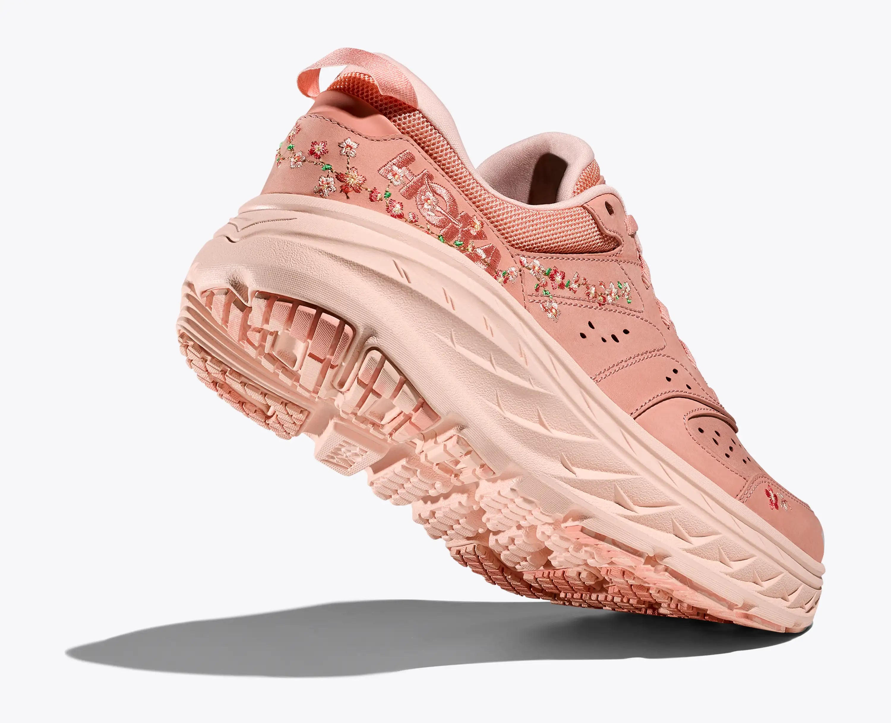 Hoka Vibrant Bloom Bondi L Dry Clay Dawn Light
