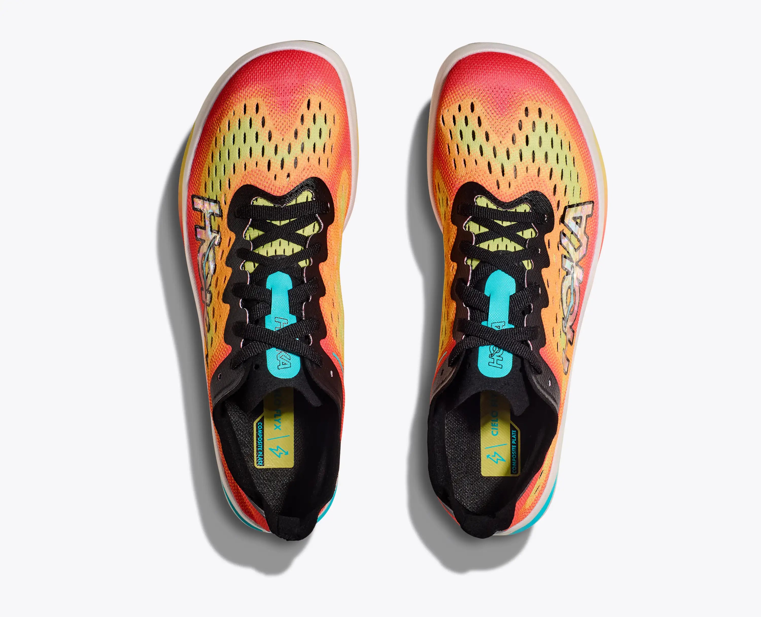 Hoka Cielo Flyx Black Yuzu