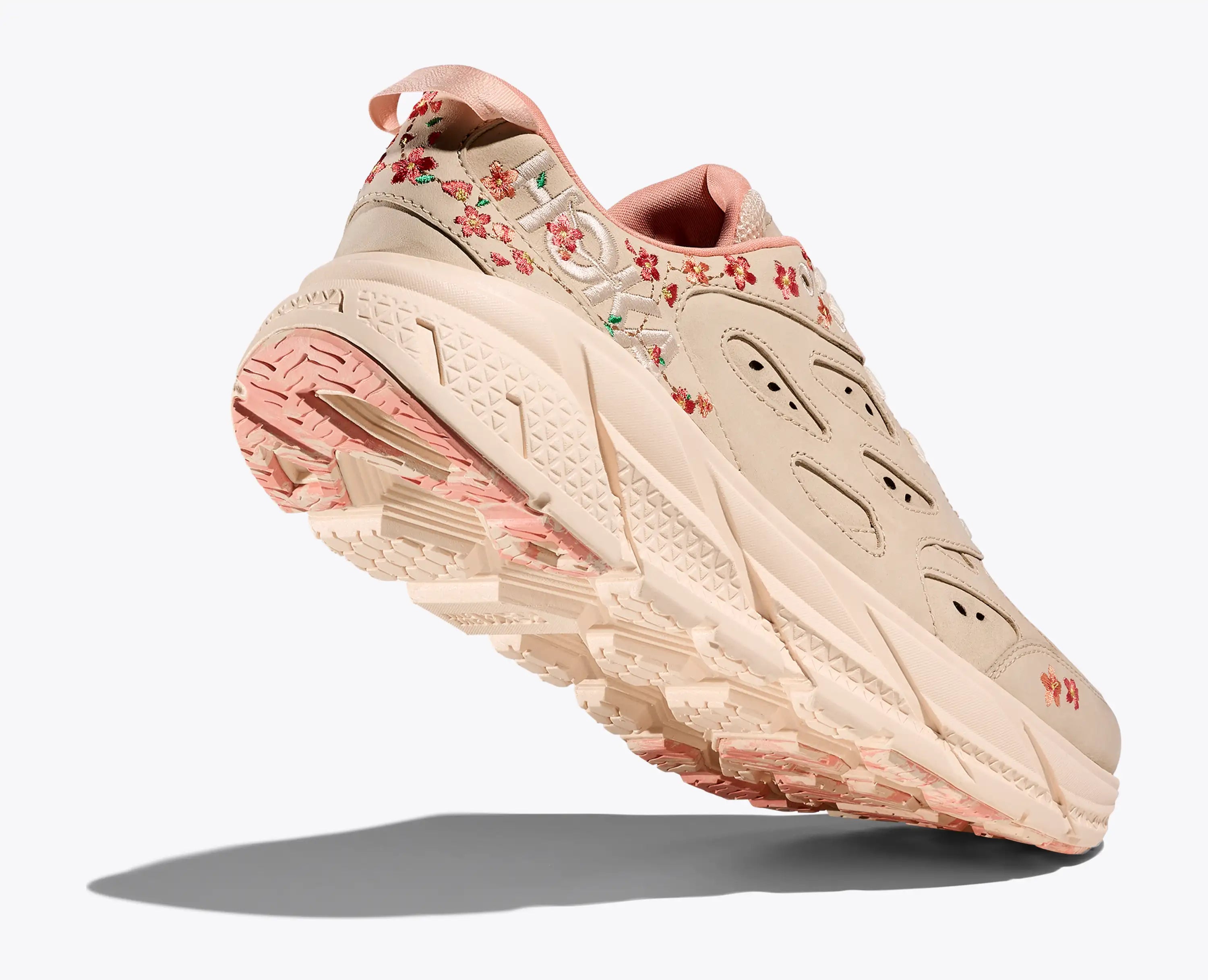 Hoka Vibrant Bloom Clifton L Vanilla Dry Clay