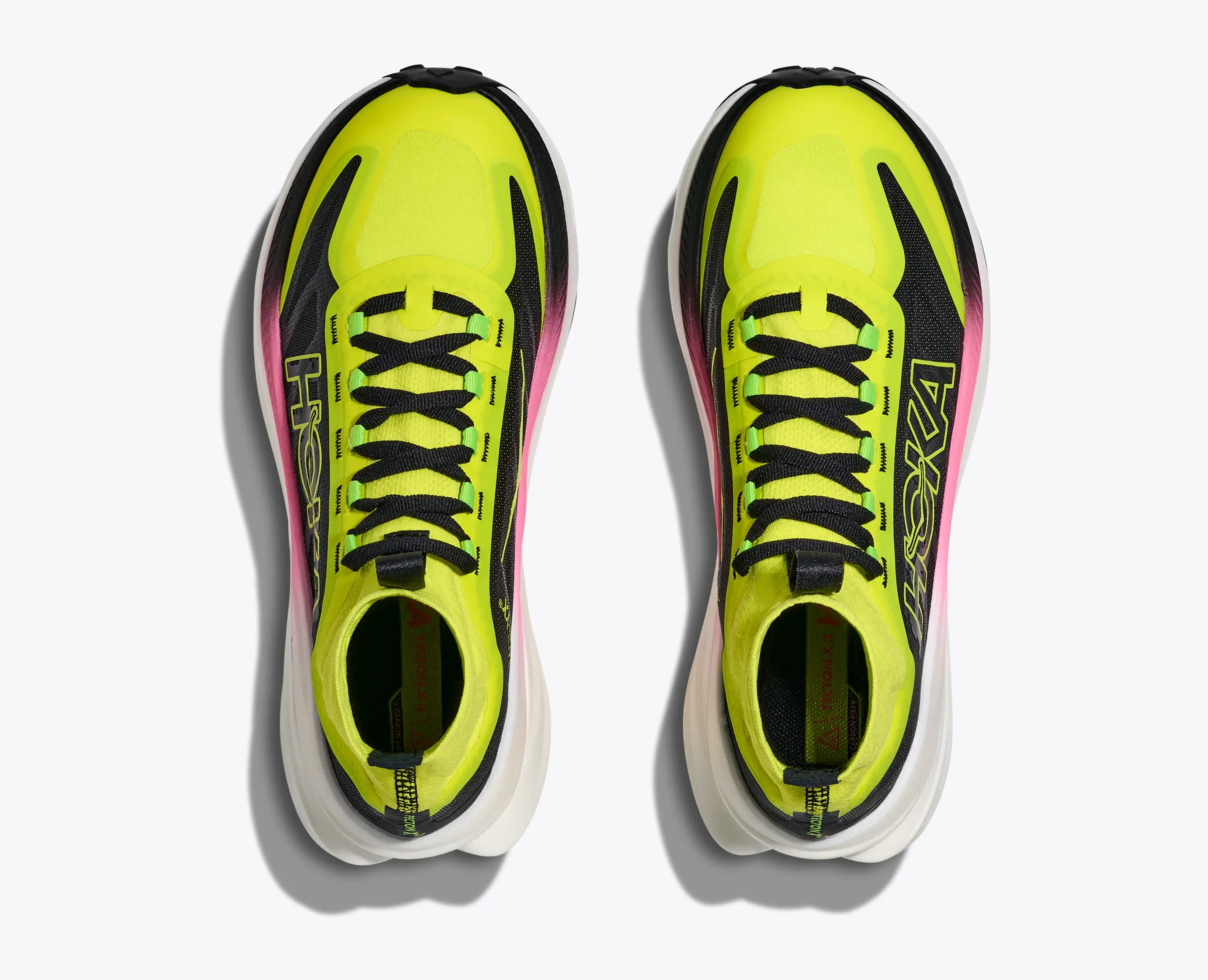 Hoka Women'S Tecton X 3 Neon Hoka Citrus Black
