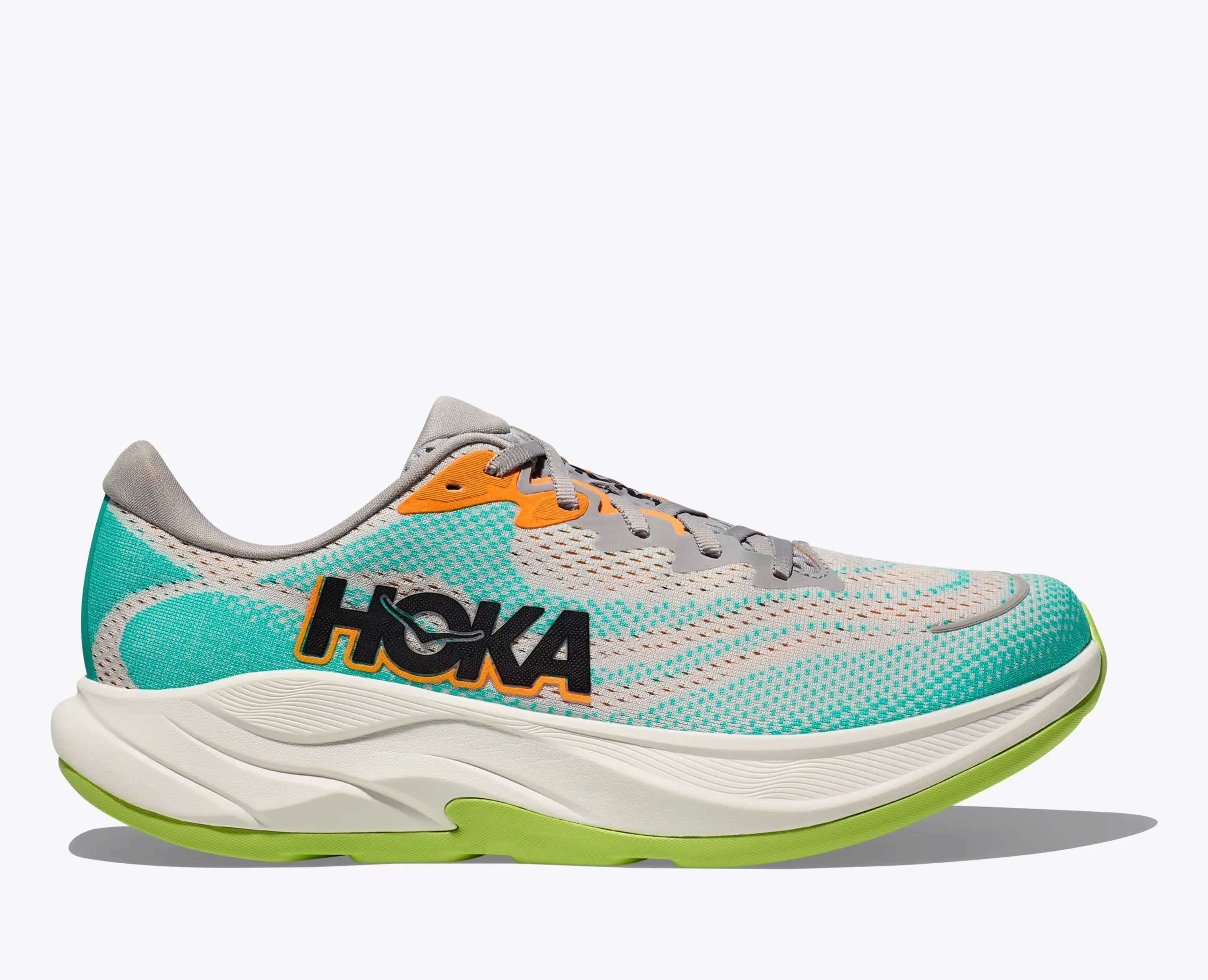 Hoka 'S Rincon 4 Cosmic Grey Electric Aqua