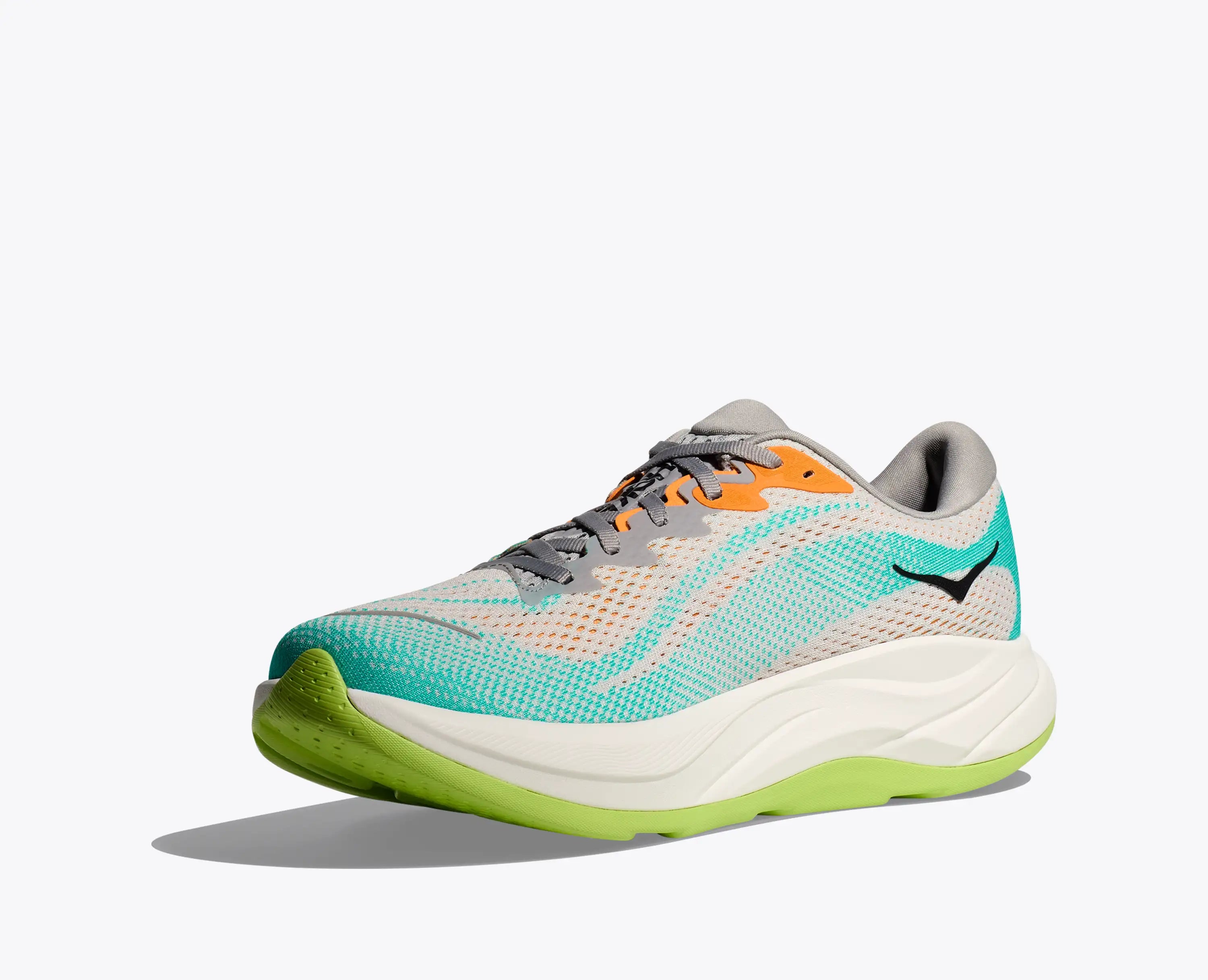 Hoka 'S Rincon 4 Cosmic Grey Electric Aqua