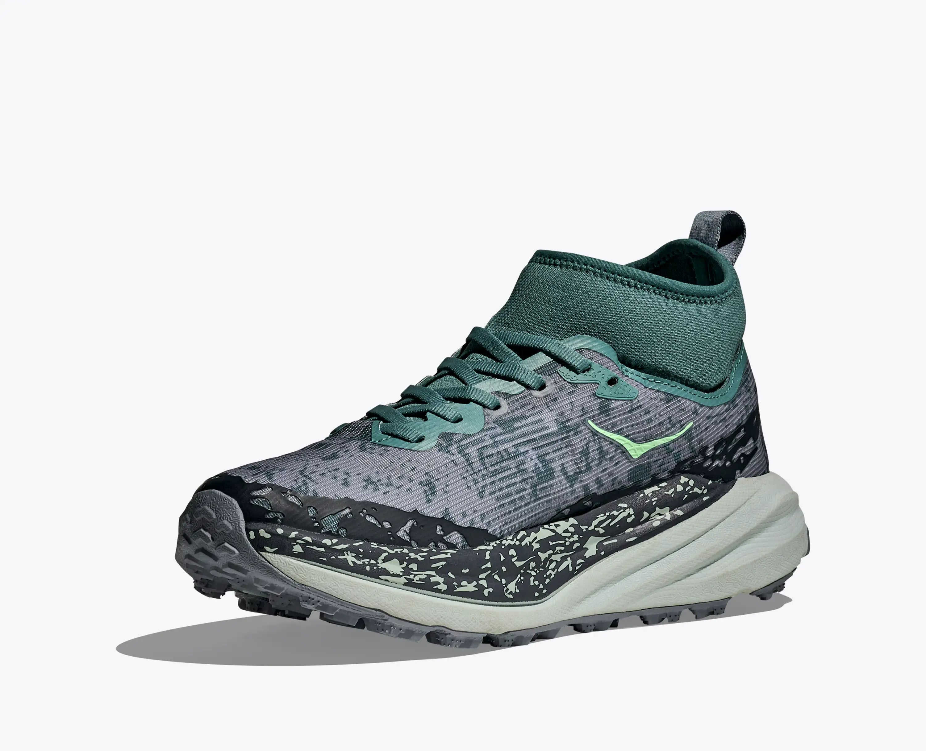Hoka Women'S Speedgoat 6 Mid Gtx Mountain Fog Droplet