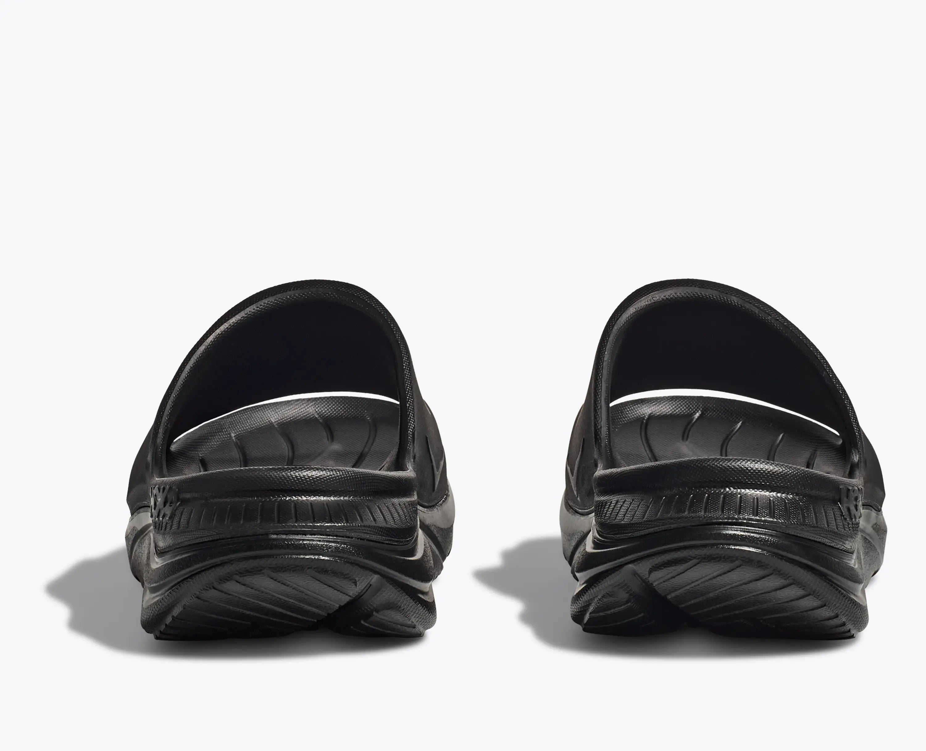 Hoka Ora Athletic Slide Black White