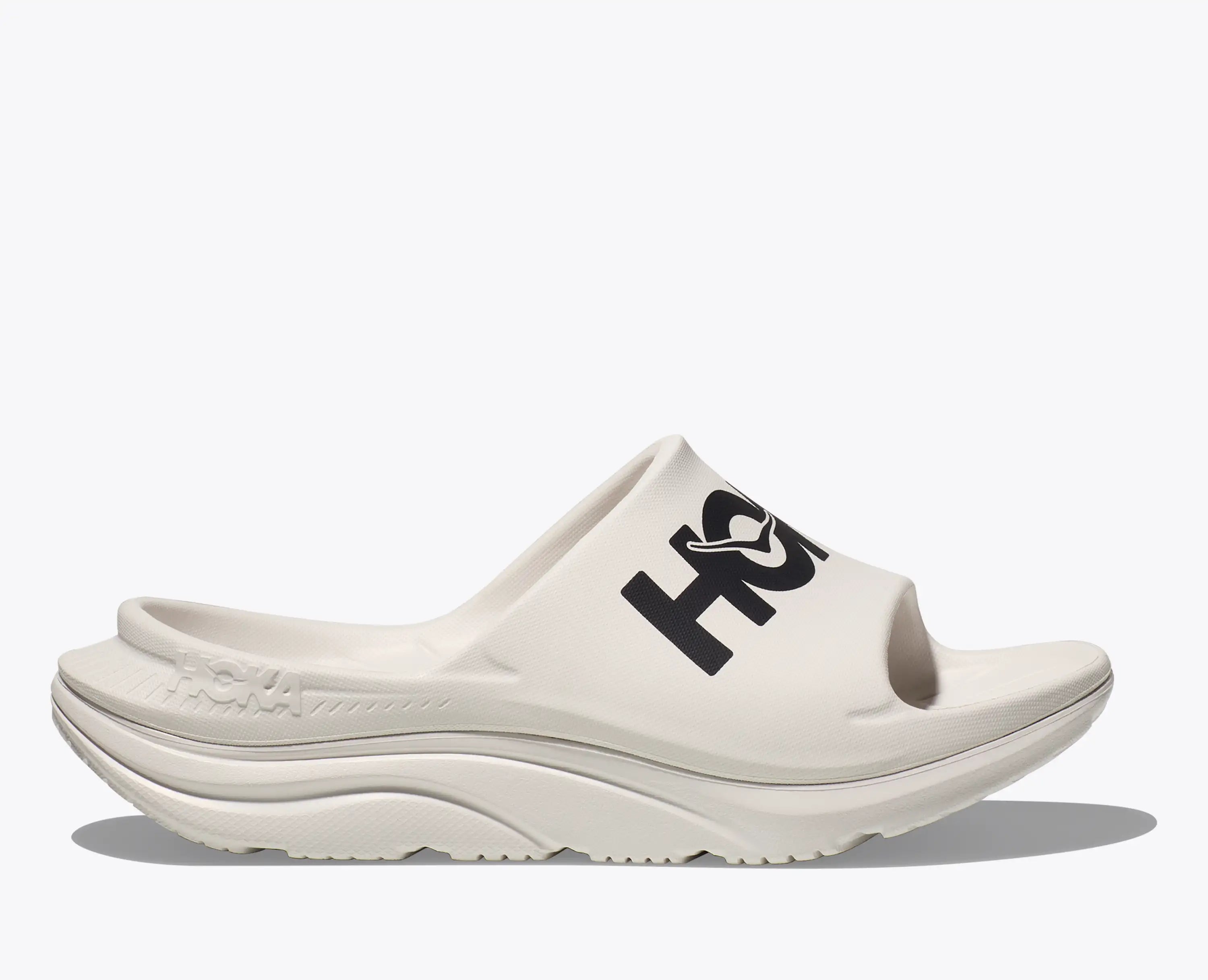 Hoka Ora Athletic Slide White Black