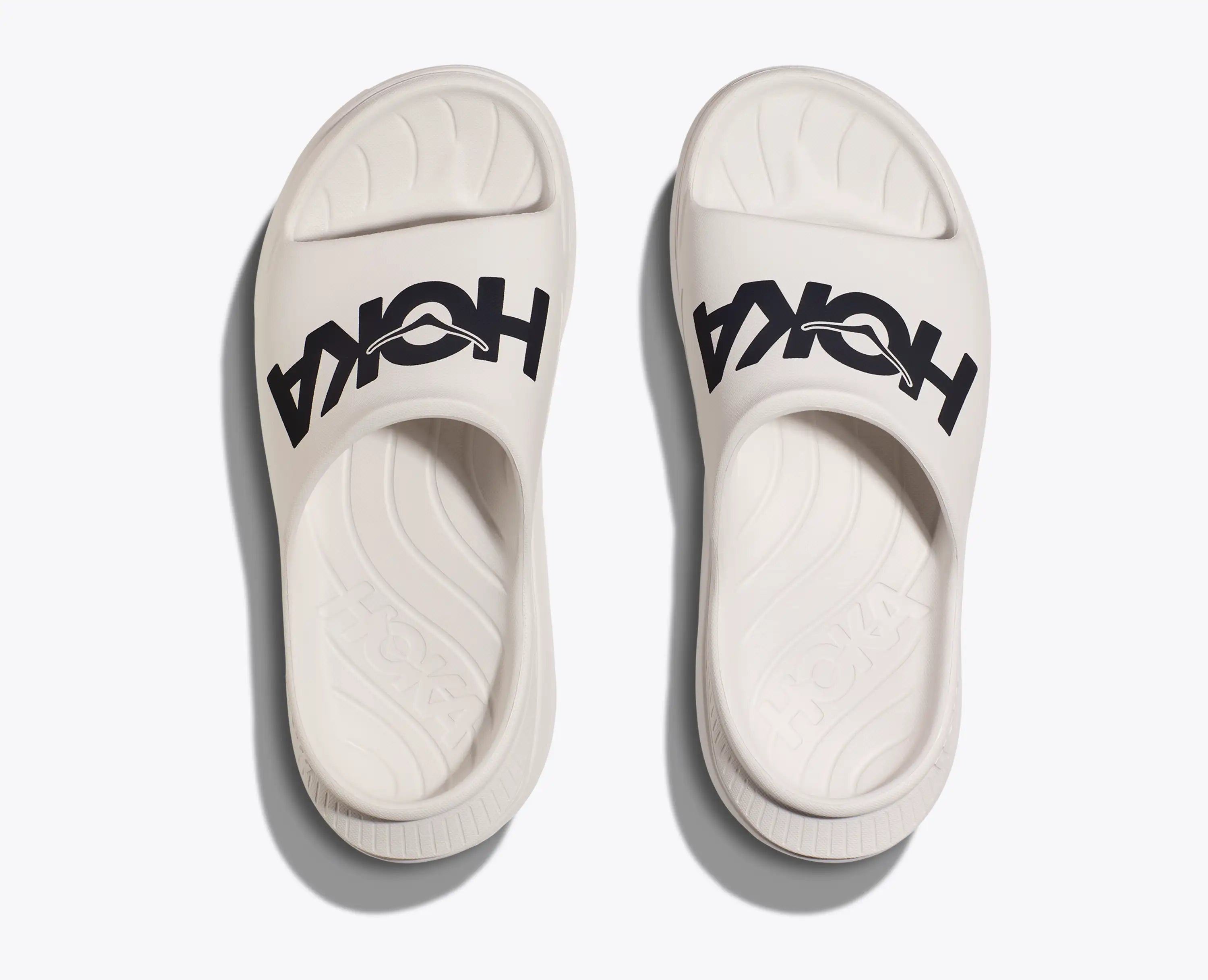 Hoka Ora Athletic Slide White Black