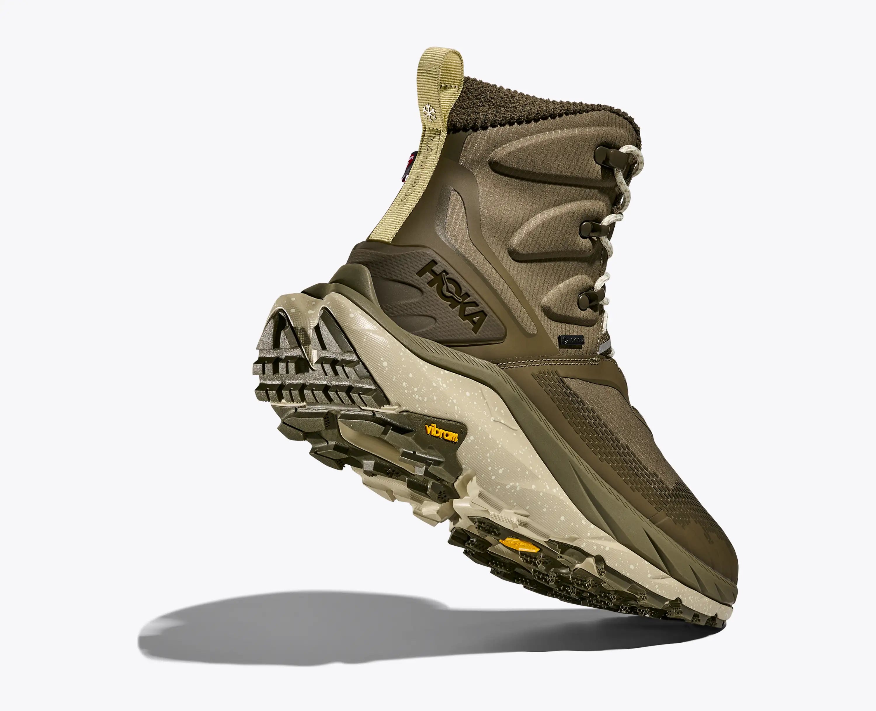 Hoka 'S Kaha 2 Frost Gtx Antique Olive Oyster Mushroom ()