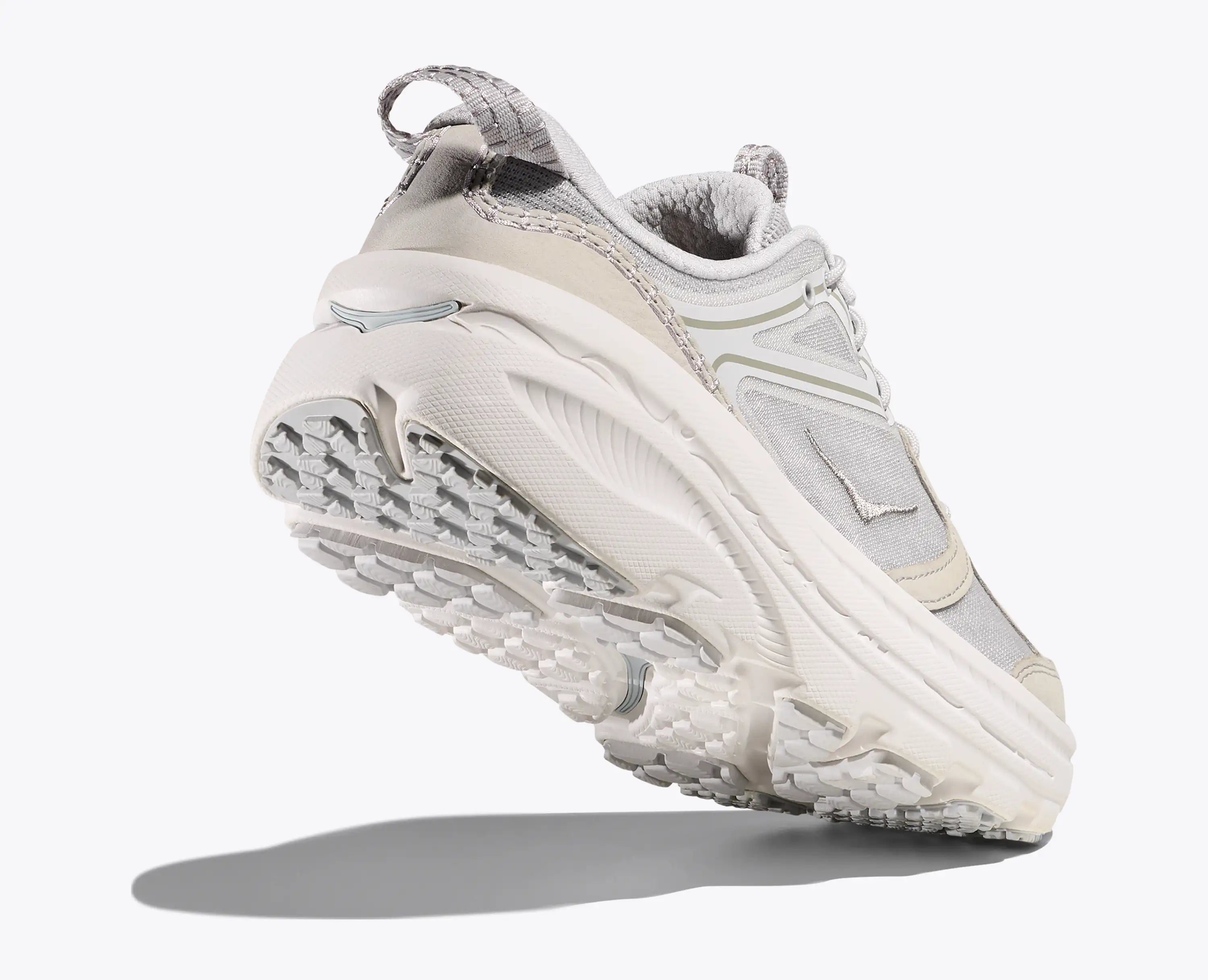 Hoka Bondi B3Ls Cosmic Grey White
