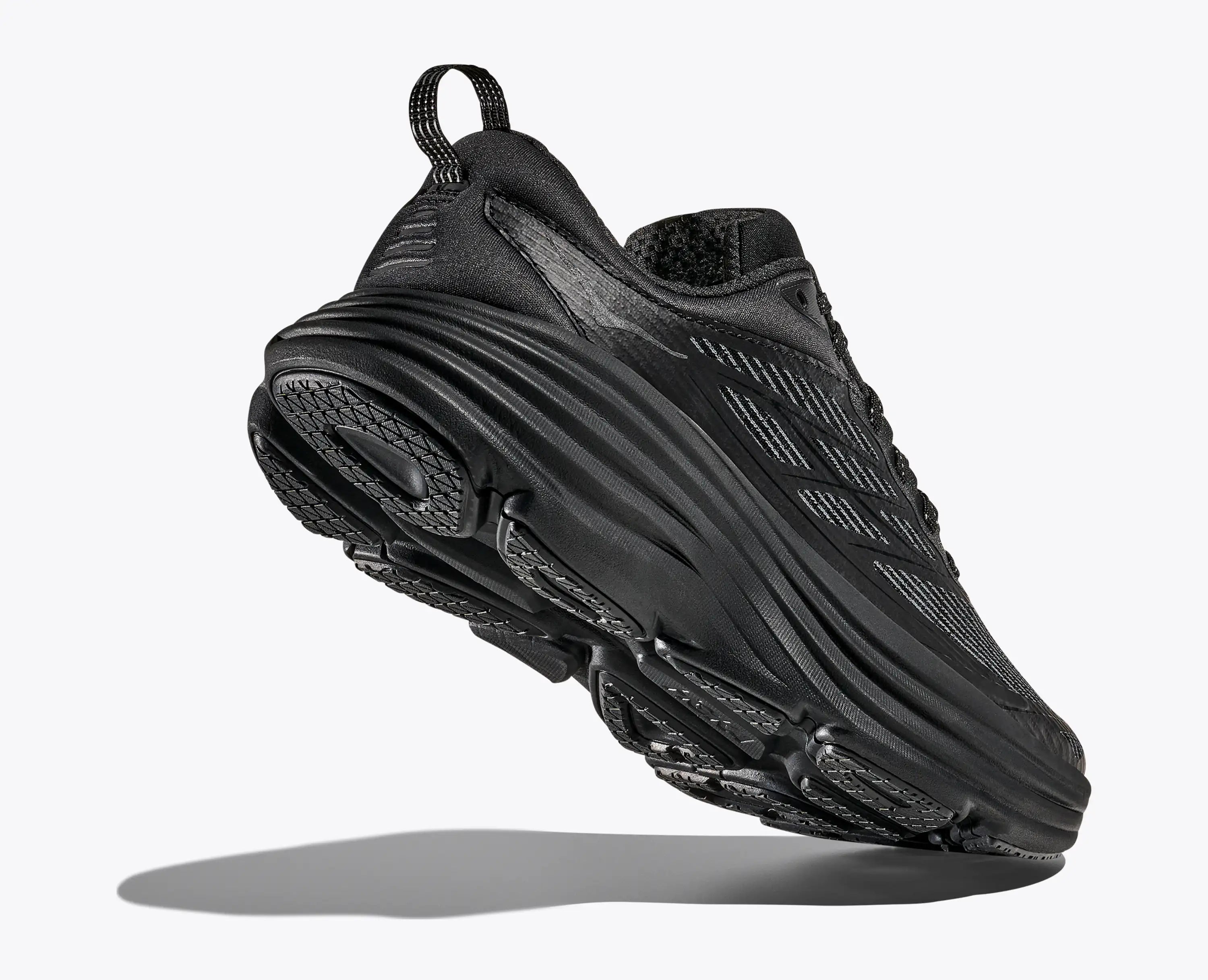 Hoka Stealth Tech Bondi 8 Caged Black
