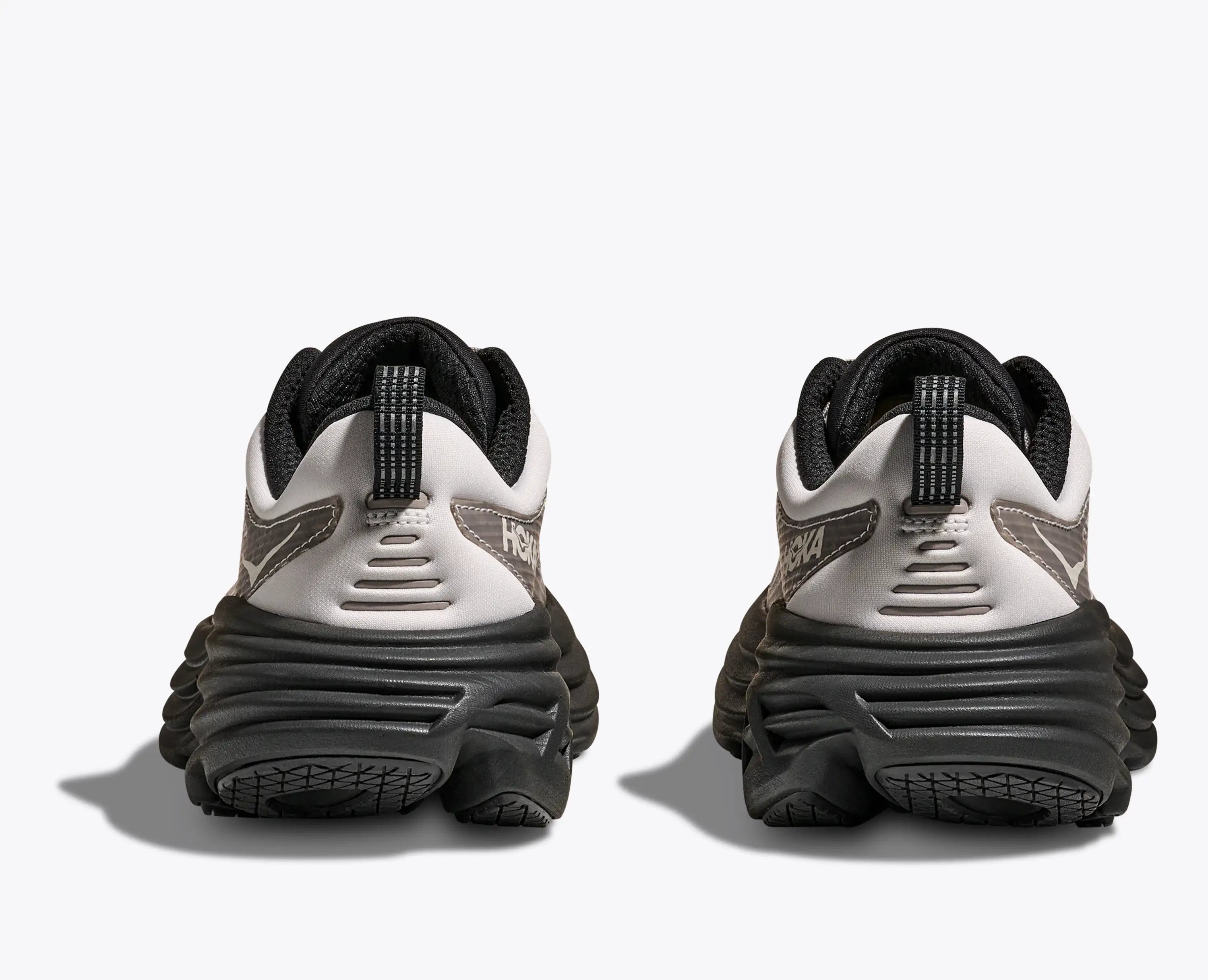 Hoka Stealth Tech Bondi 8 Caged Grout Carbon Black