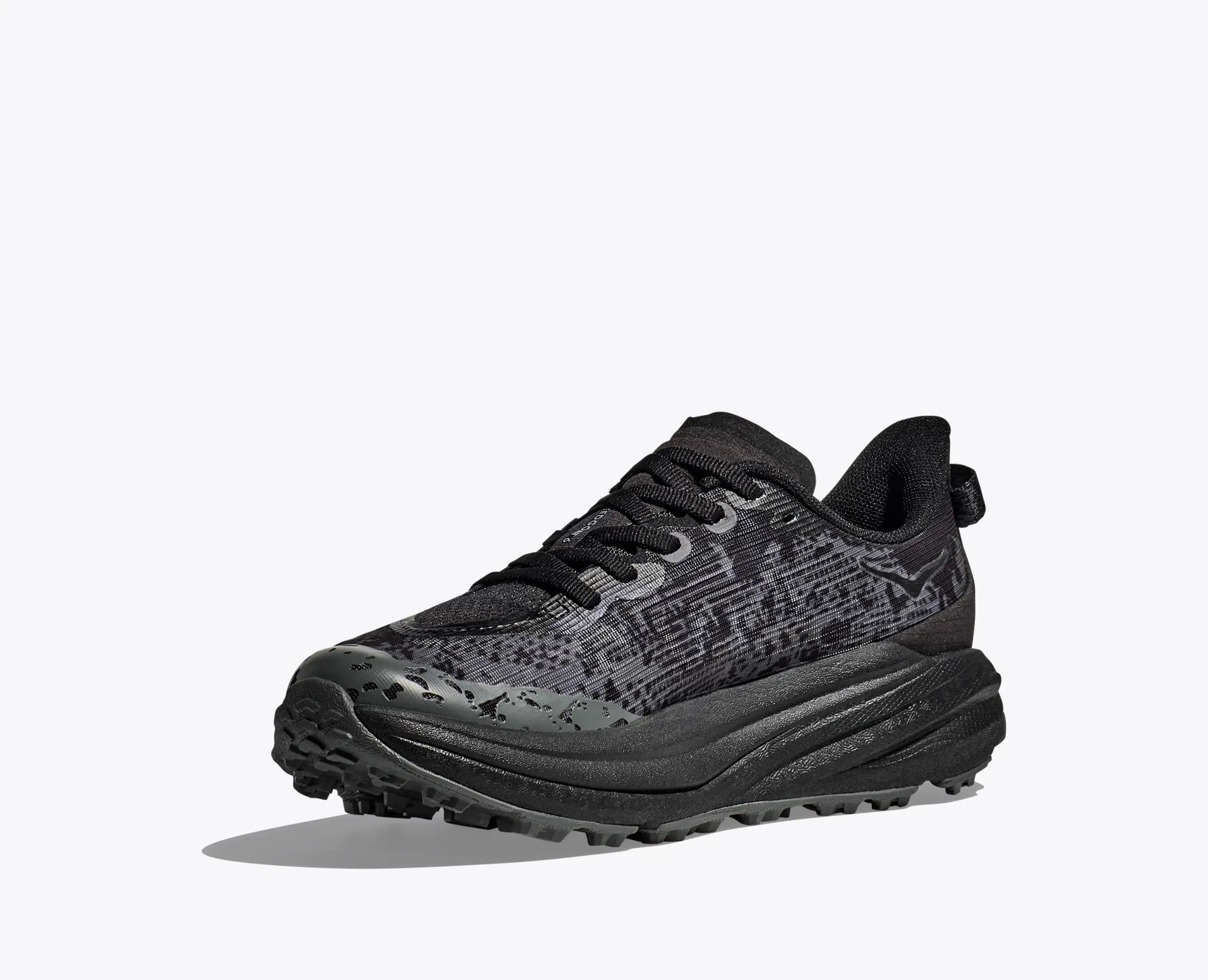 Hoka Big Kids Speedgoat 6 Obsidian Outer Orbit