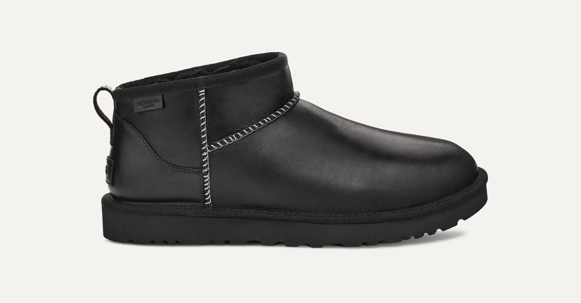 Ugg Classic Ultra Mini Leather Regen Black